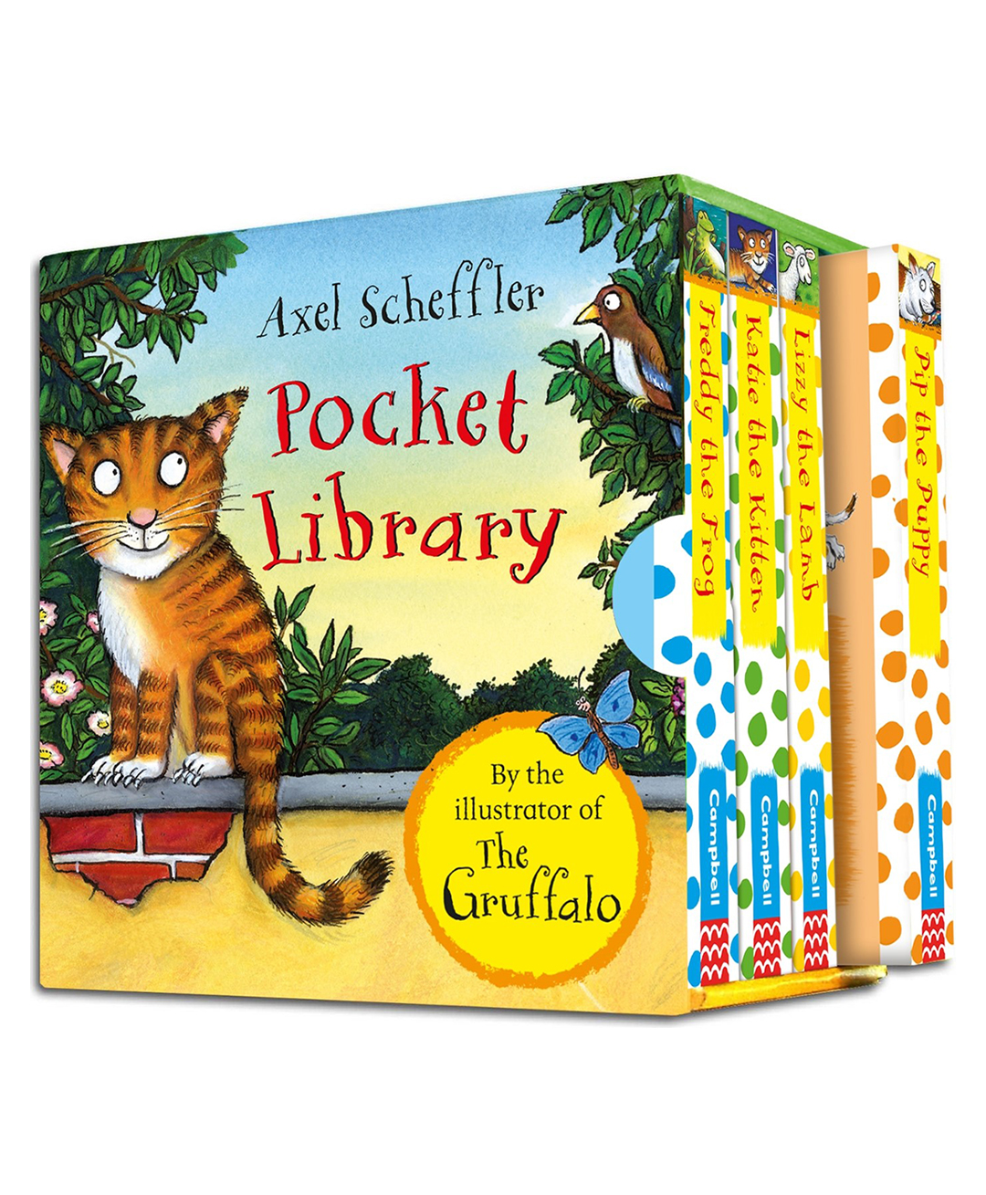 Axel Scheffler Pocket Library Board Book Set Of 4 - English-image-29