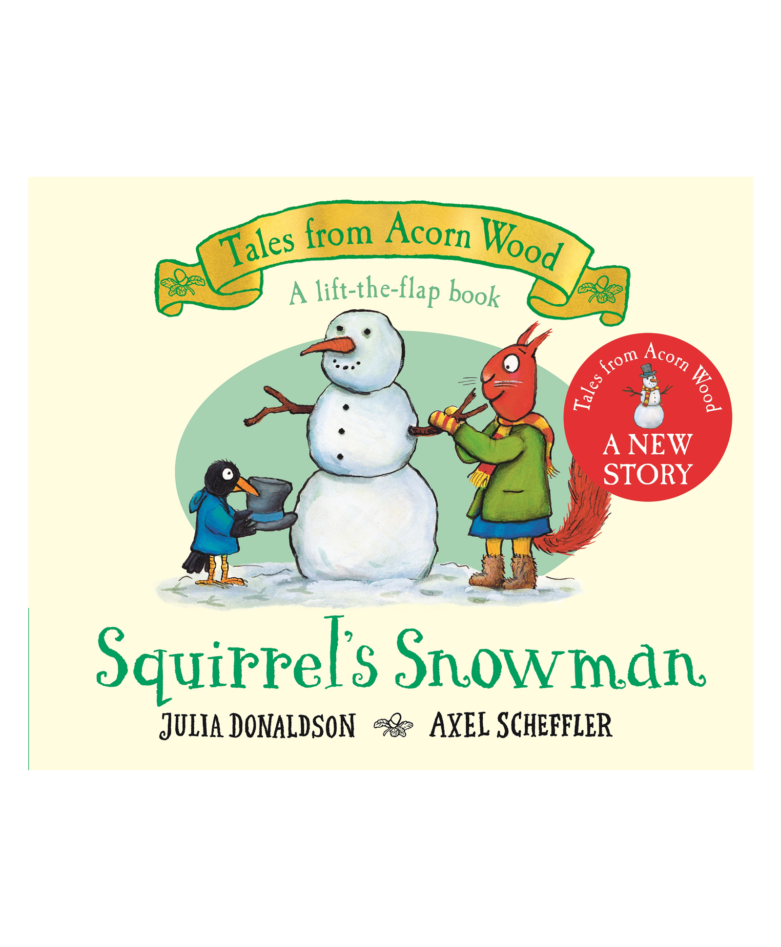 Squirrel's Snowman Board Book By Julia Donaldson - English-image-37