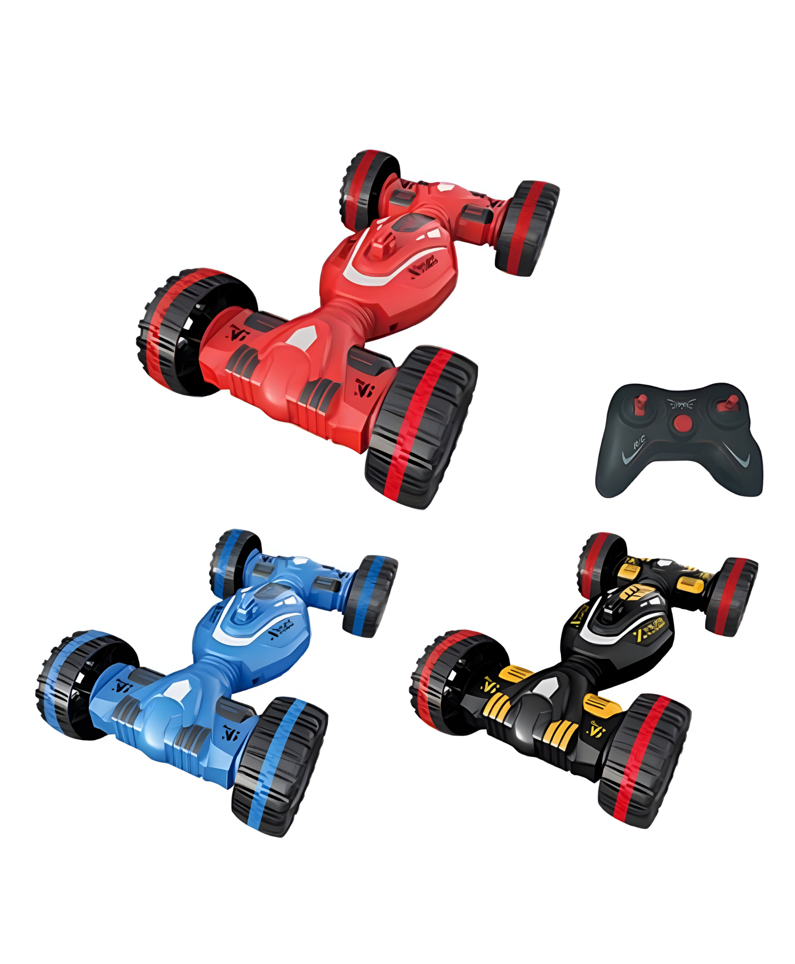 NEGOCIO Twist Car 2.4Ghz 5Ch Remote Control Car Toys Fast Drift Stunt Car Rolling for Kids Children- PACK OF 1- COLOR MAY VARY-picture-22