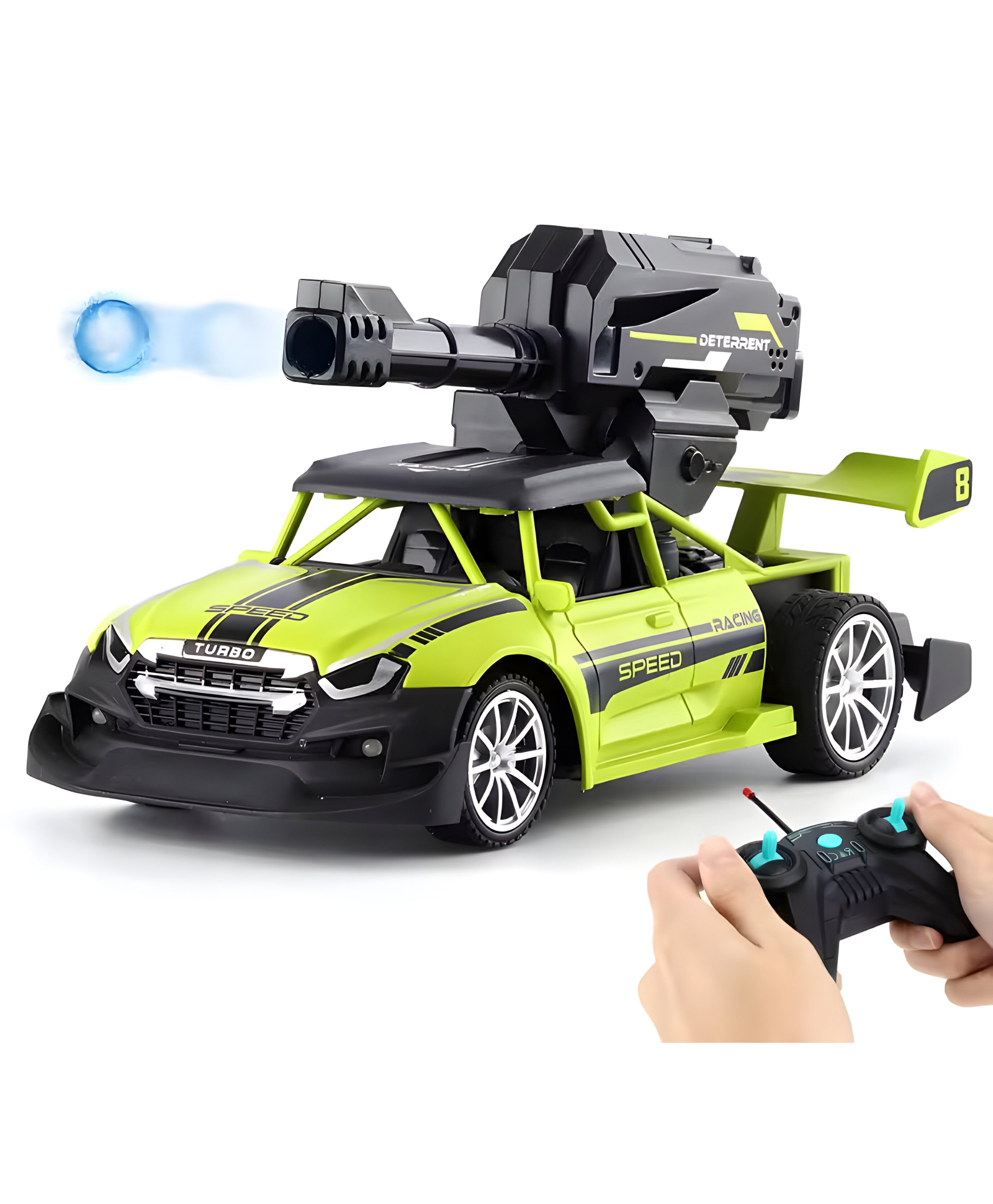 NEGOCIO 1:20 Water Bomb Bullet Shooting High Speed Rc Drift Car Toy with Flashing Light, Fast Remote Control Toy car for kids- PACK OF 1- COLOR MAY VARY