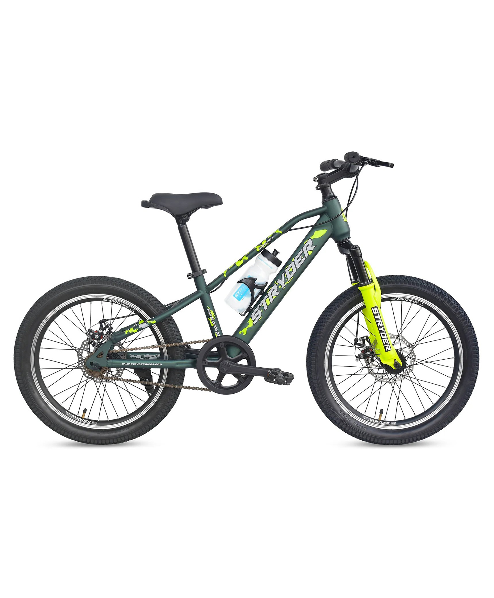 Stryder 20T Magnet Kids Bicycle , Green