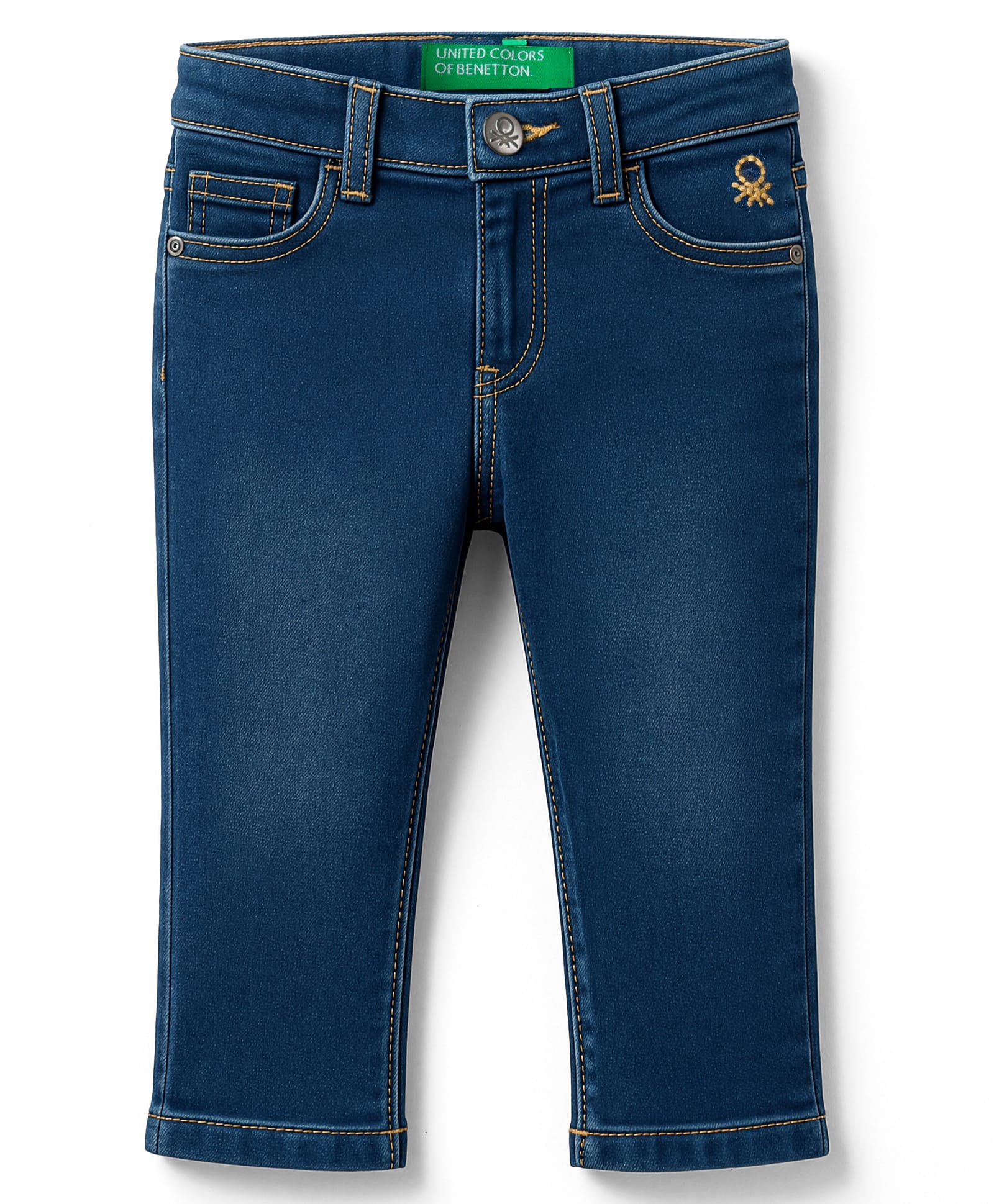 UCB Woven Full Length Solid Color Jeans - Navy Blue-picture-15