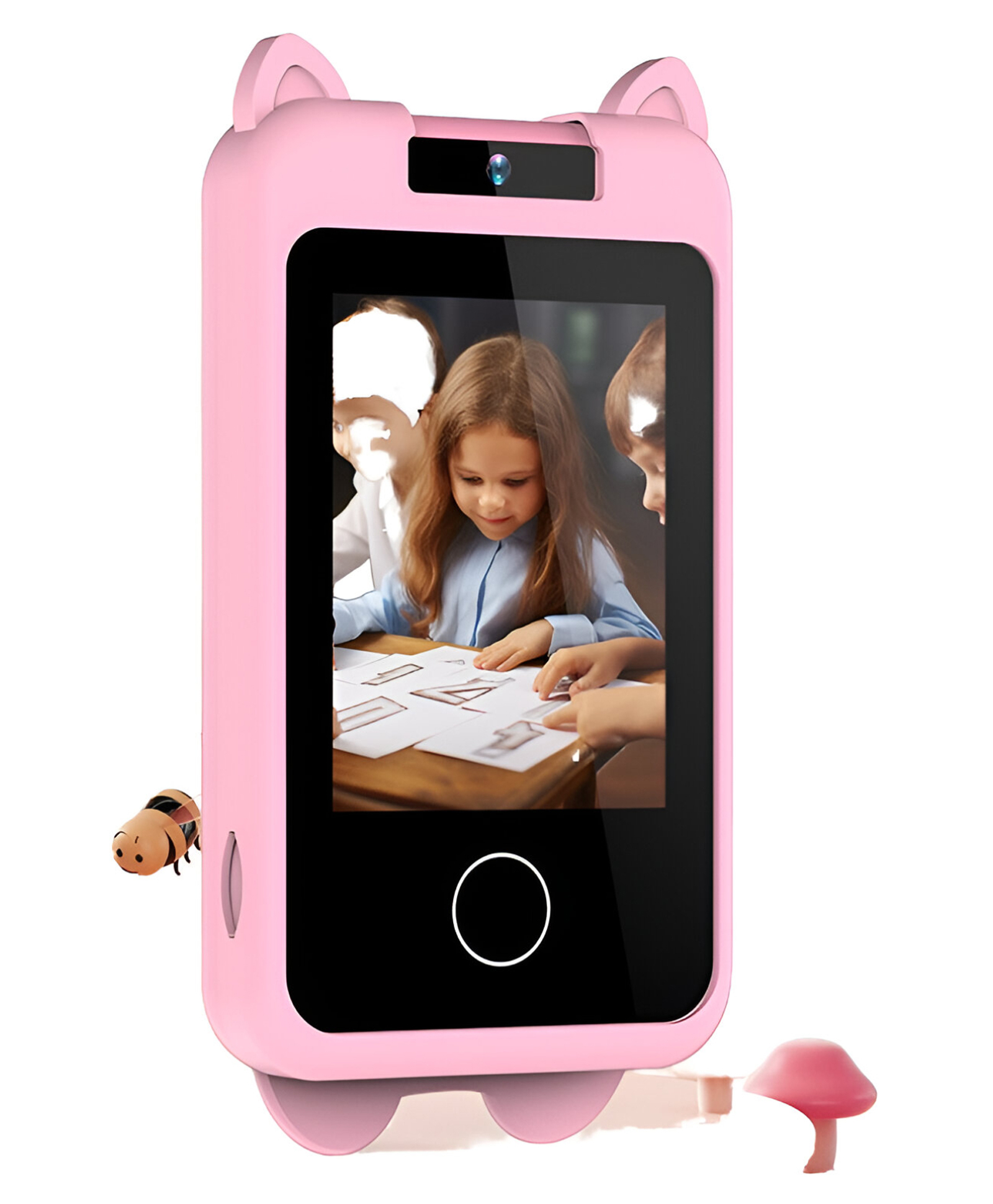 NEGOCIO 48MP 1080P HD Small Cartoon Digital Camera with 2.8 Inch Touch Screen, 180° Rotatable Lens, Support Autofocus, Toddler Toys - PACK OF 1- COLOR MAY VARY-picture-12