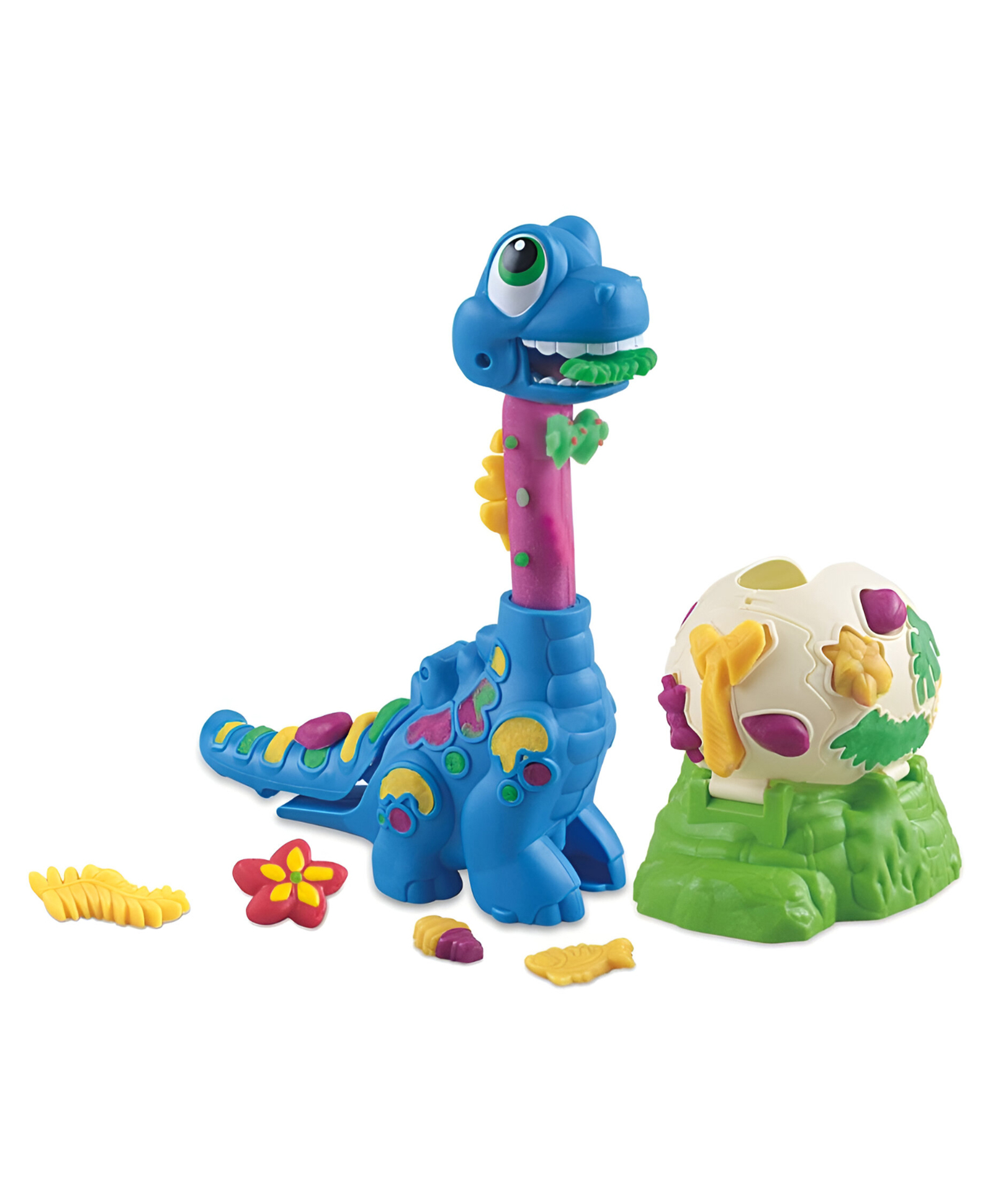 NEGOCIO DIY Dinosaur Mud Playdough Toys Assembled Clay Dino Colorful Playset for kids- PACK OF 1- COLOR MAY VARY-picture-23