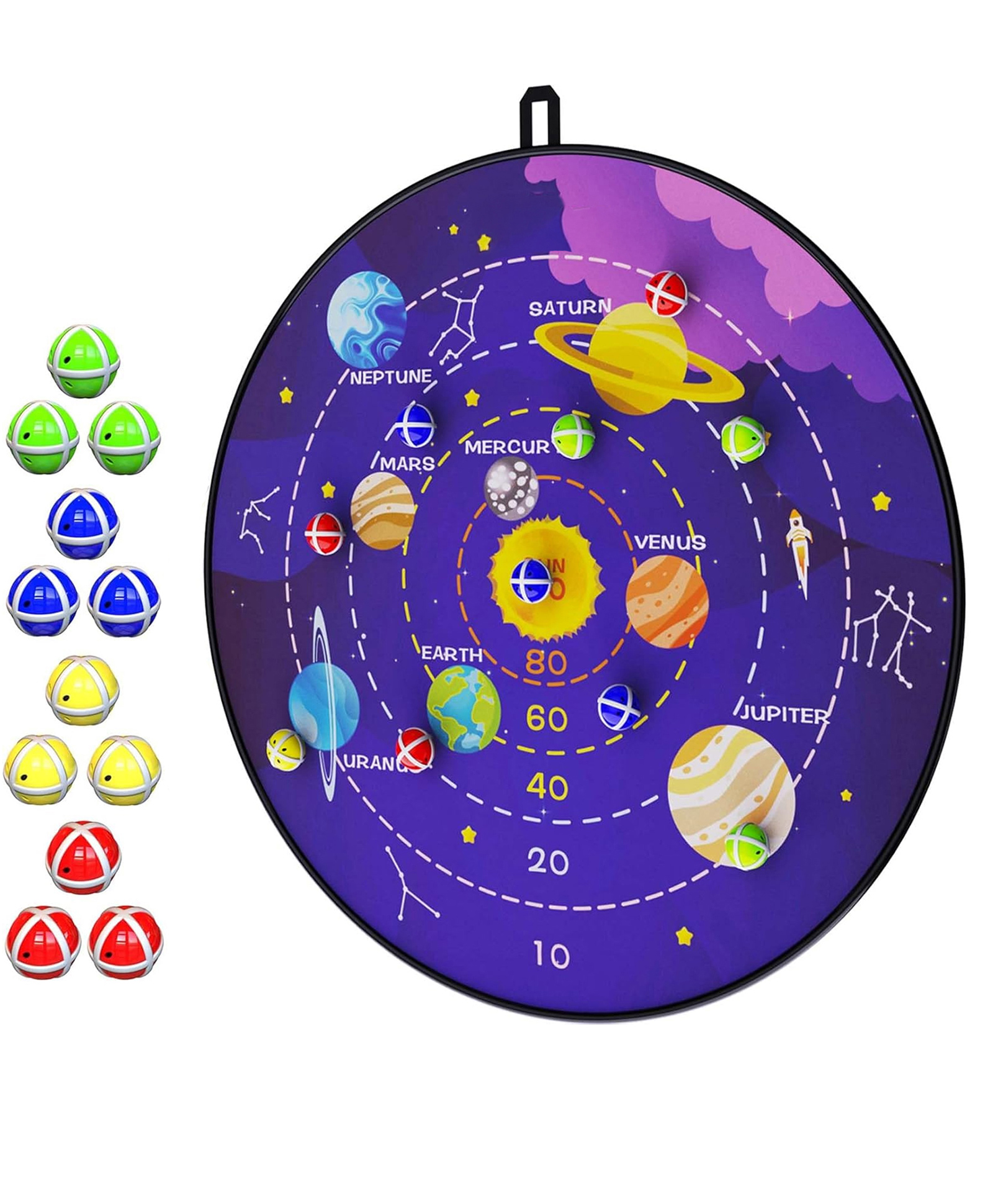 Kidology 29 Inch Space Dart Board Game-picture-12