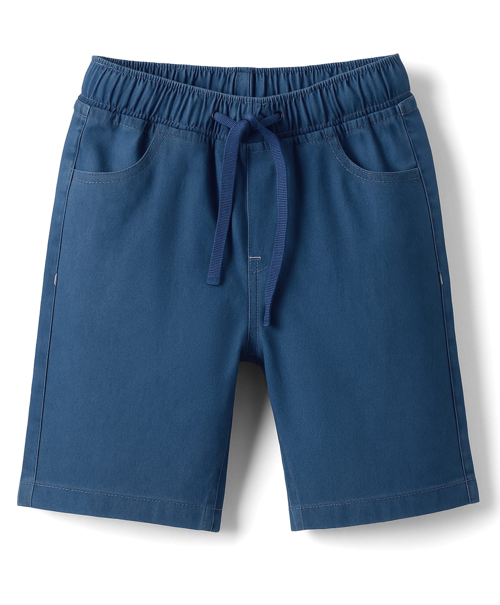 kookie kids india Kookie Kids Denim Above Knee Length Solid Colour Shorts - Light Blue-picture-24