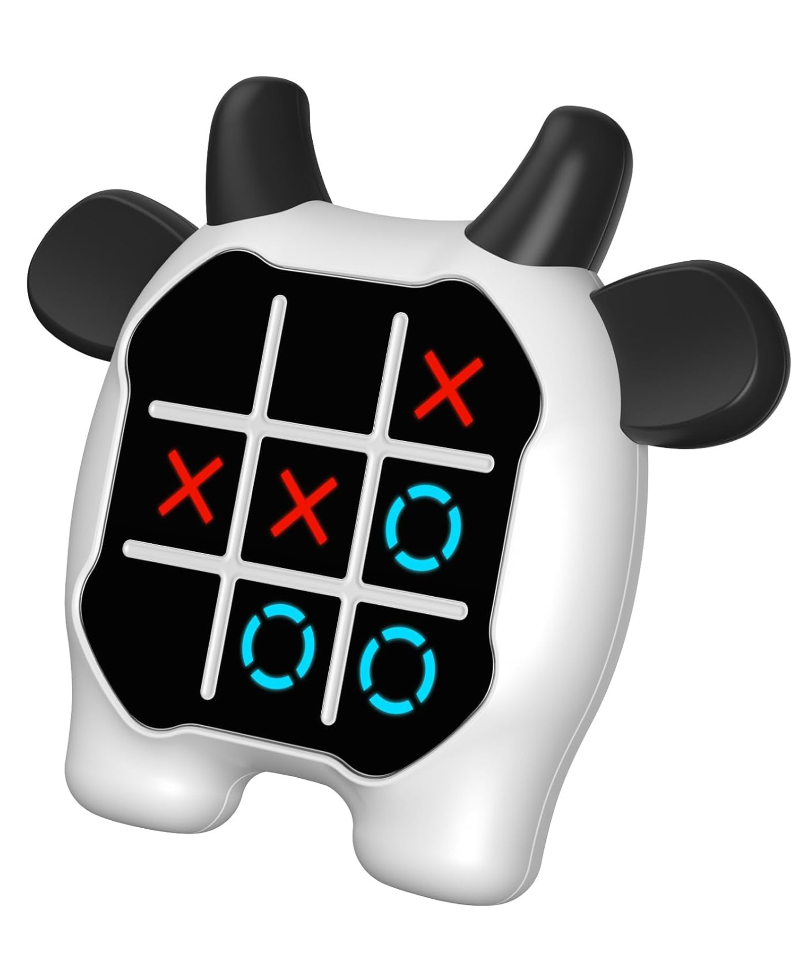 AKN TOYS Tic Tac Toe Game, Animal-Themed 3-in-1 Handheld Puzzle Game Console, Board Games for Kids and Adults, Portable Travel Games ( PACK OF 1- COLOR MAY VARY )-picture-11