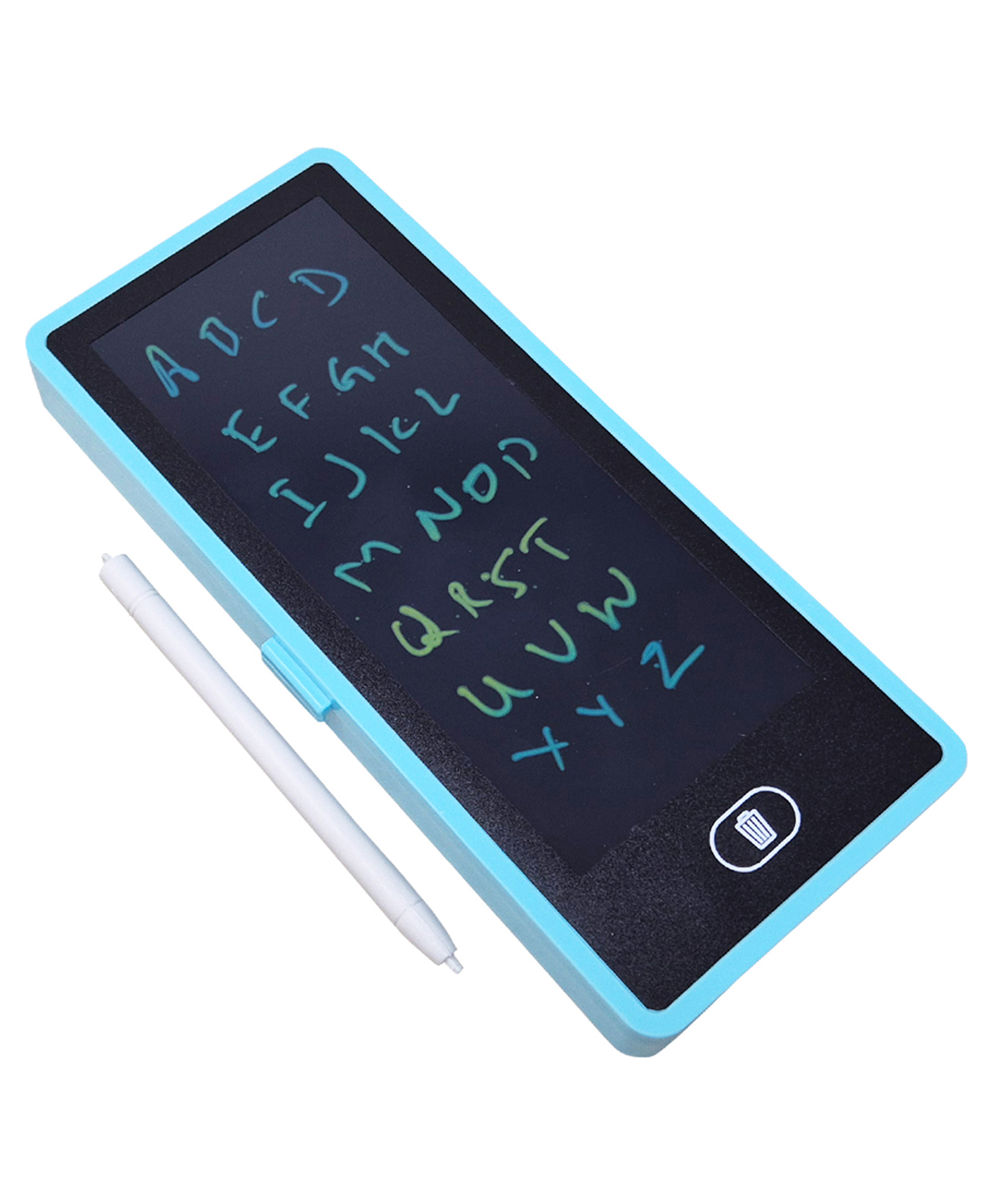 Parteet Magical Unique Pencil Box with LCD Screen Writing Pen with Erase Button and Birthday Party Return Gift, Pencil Box for Kids (BLUE)-picture-16
