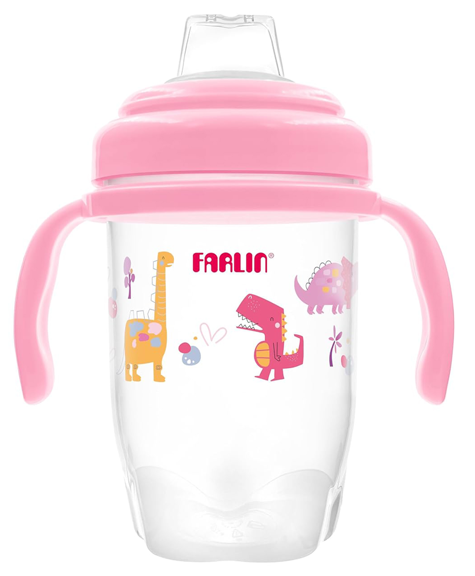Farlin Baby Straw Drinking Cup Pink - 240 ml-picture-16