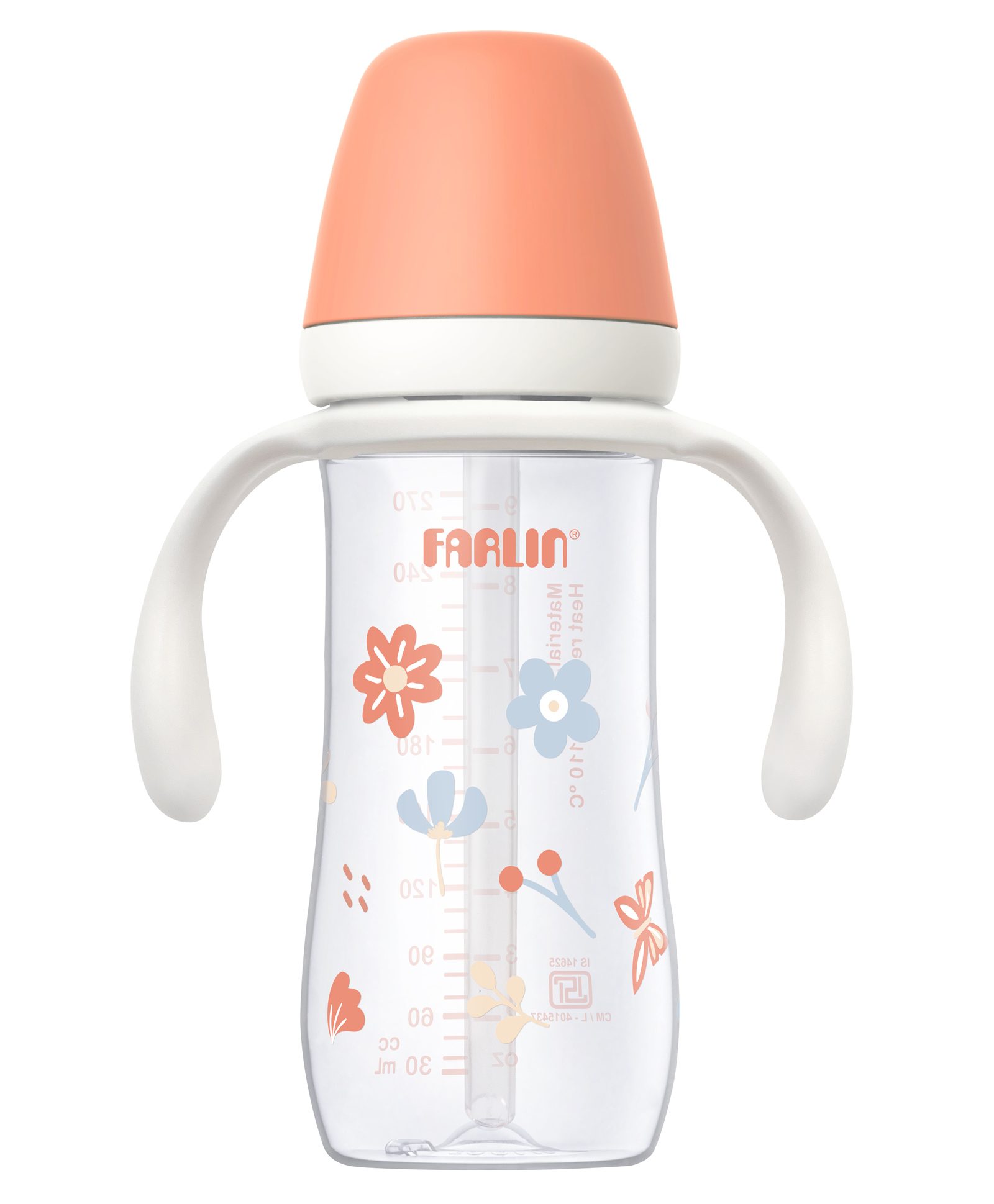 Farlin AG-14201(E) Drinking Cup, 270ml, BPA-Free, Spill-Proof, Sipper with Soft Silicone Straw, Removable Handle & Hygienic Cap, Easy-Grip, Perfect for Toddlers, Durable, Pink-picture-14