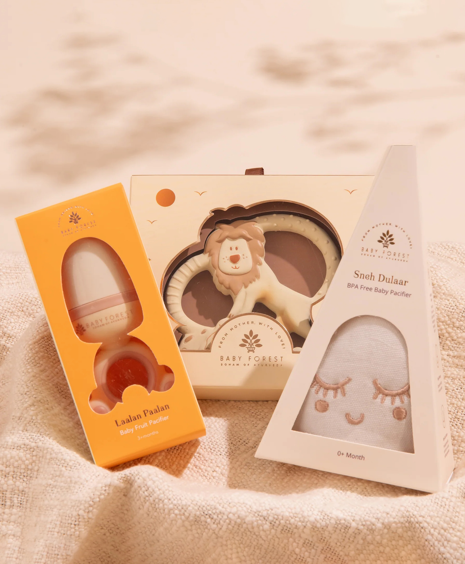BABY FOREST Loin Theme Teether & Pacifier - Pack of 2-image-31