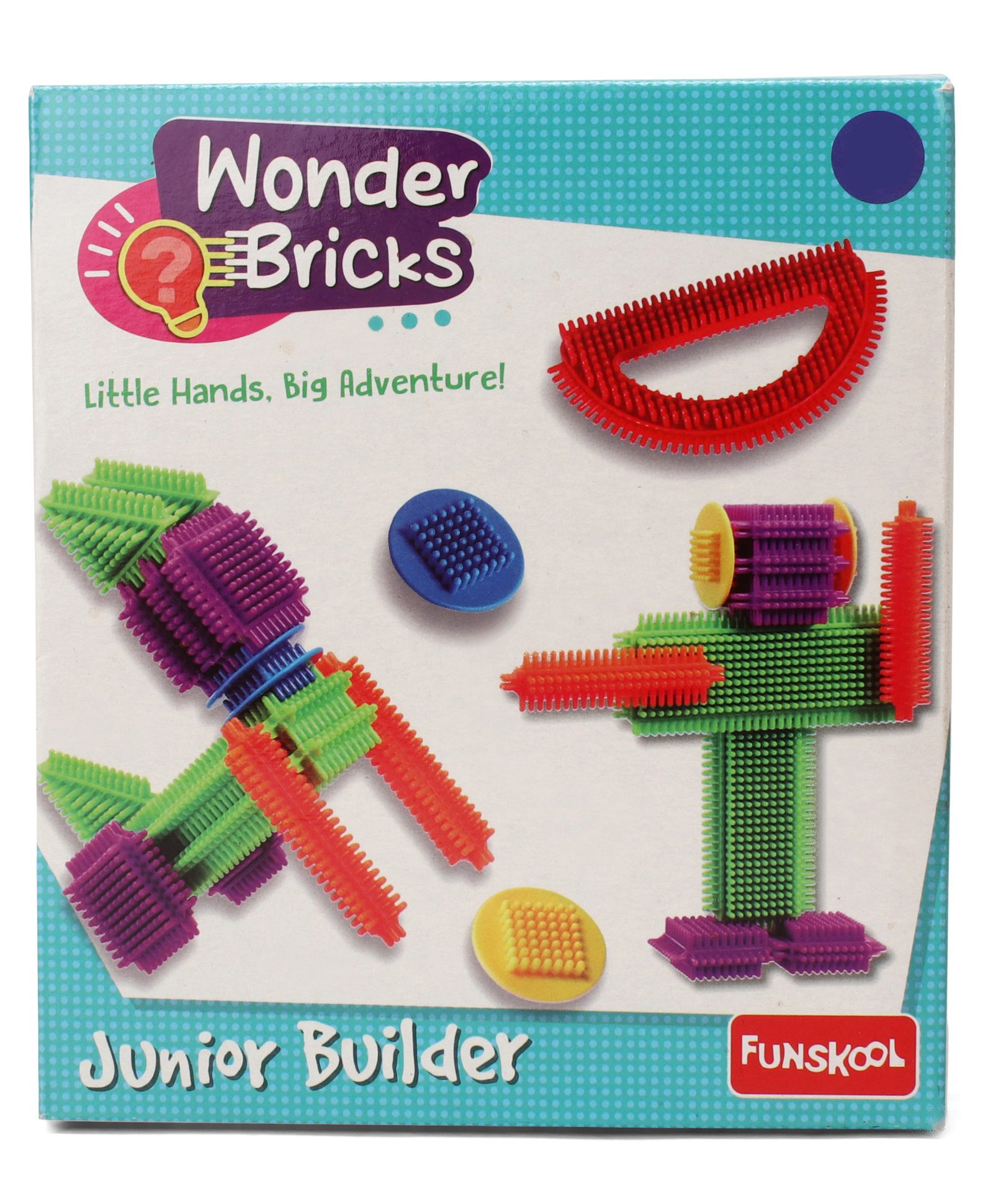 funskool Funskool-Junior Builder Educational 30 Pieces Construction Toy - Multicolor-picture-27