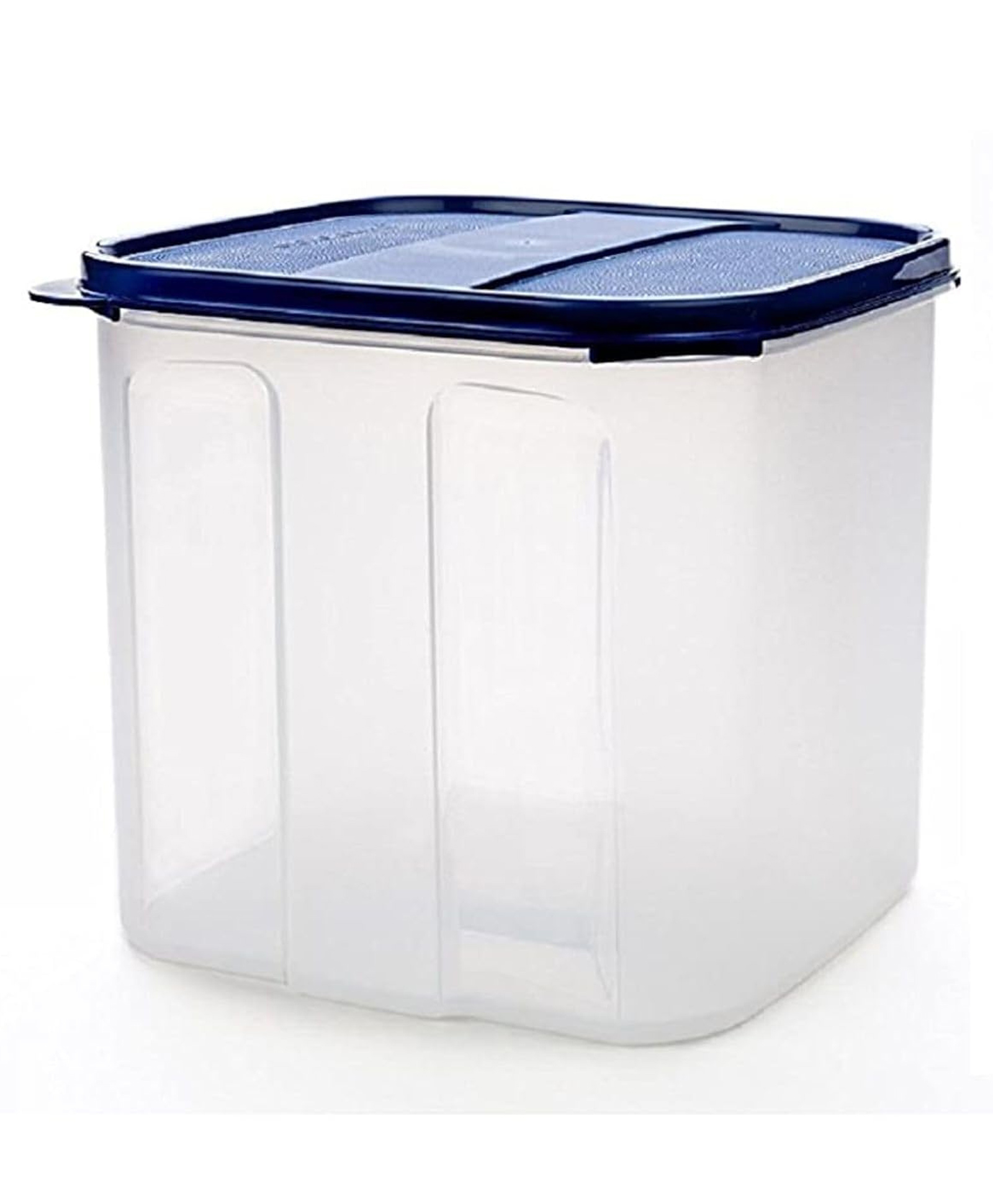Signoraware Modular Multi Purpose Plastic Container | Airtight & Leakproof Storage Jar | Atta, Sugar, Grains Container | BPA Free & Durable Kitchen Storage | (4.5 Litres | Mod Blue | Square Shape)-image-32