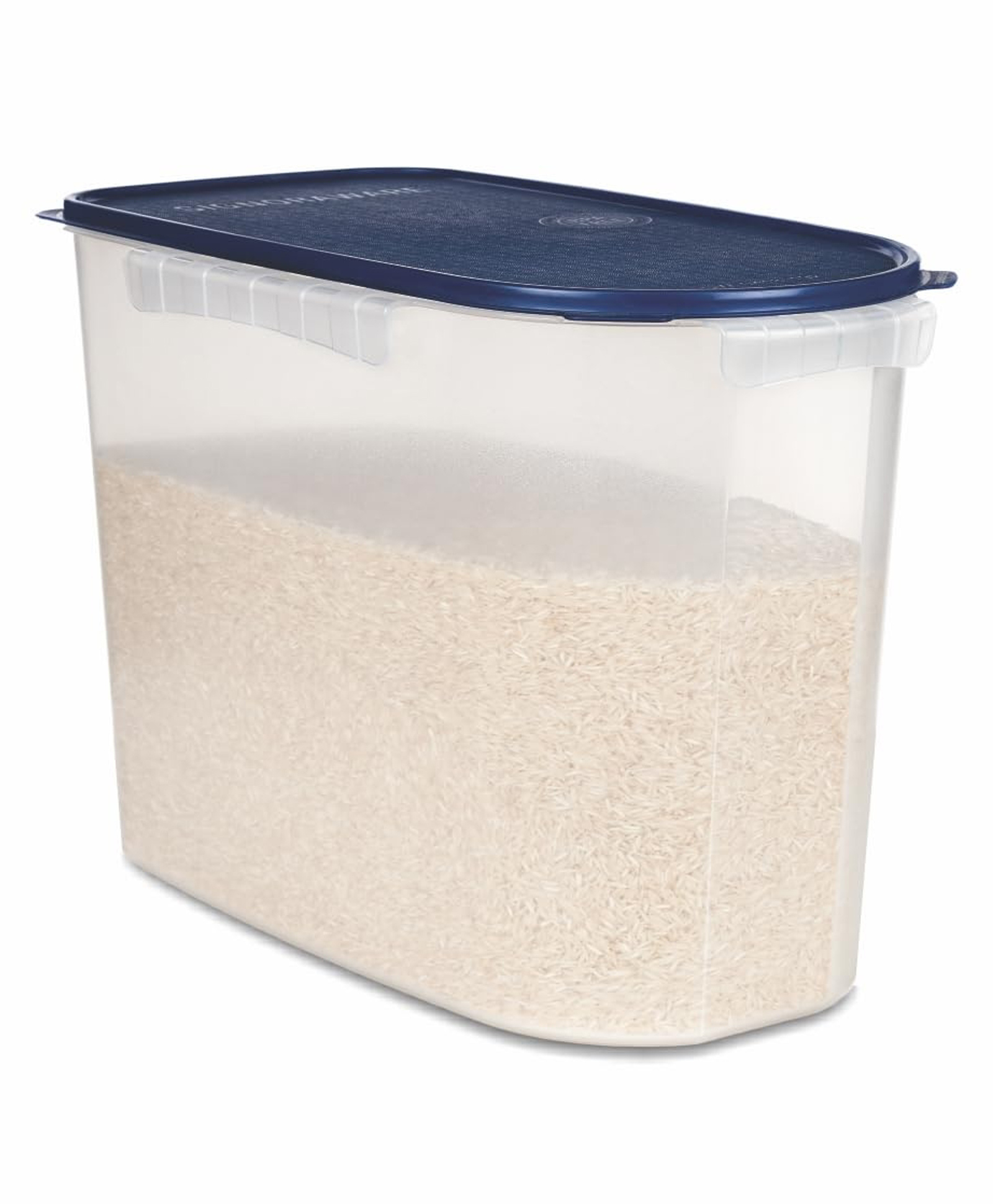 Signoraware Rice Dispenser BPA Free Plastic Multipurpose Container | Dishwasher Safe | Airtight & Leakproof | Kitchen & Pantry Storage | Ideal For Atta, Rice & Sugar Storage ( Modblue | 16 Ltr )-image-32