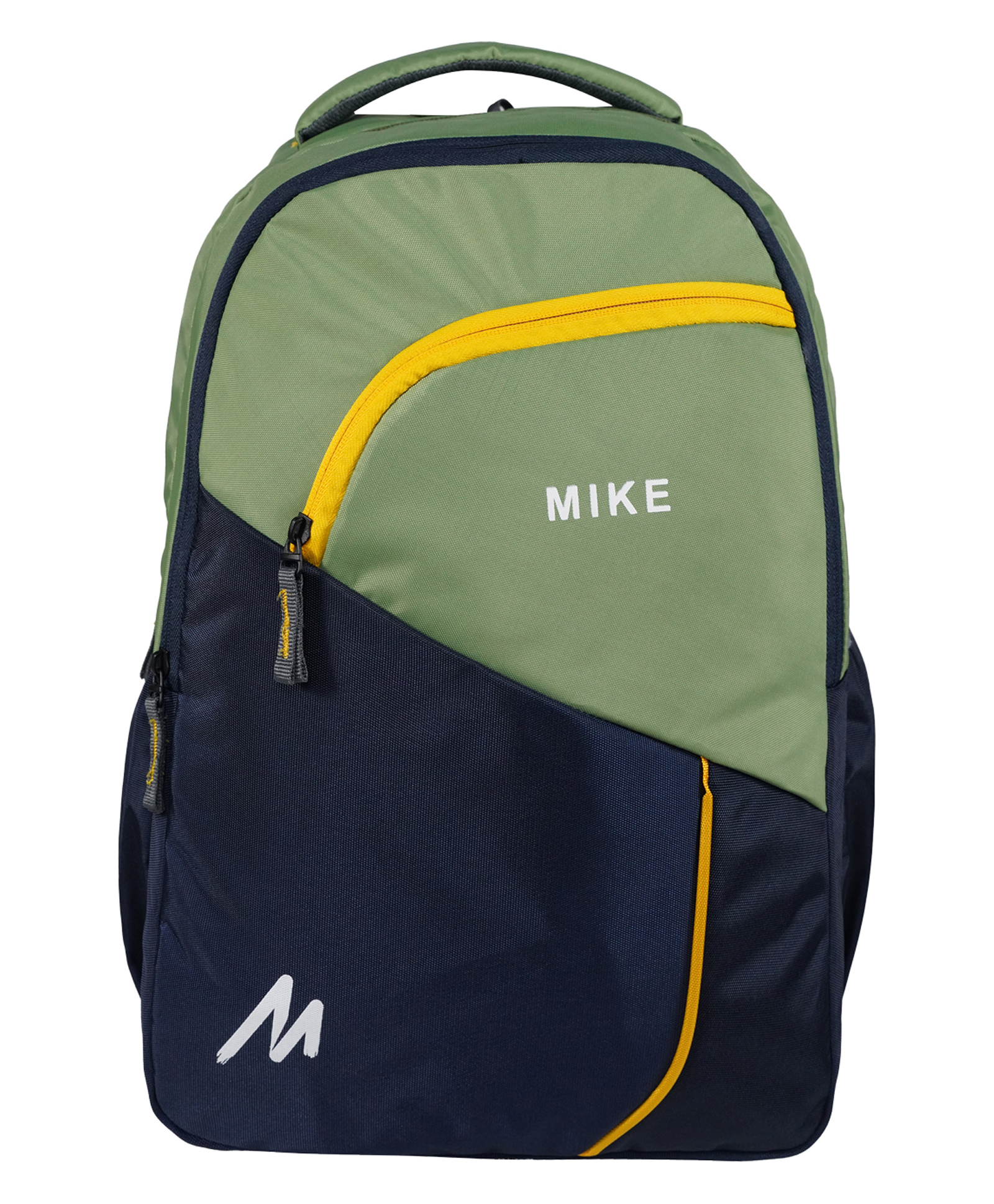 Mike Bags Starlight Laptop Backpack Green & Navy Blue, 49 x 35 x 22 cm, 37 L-image-5