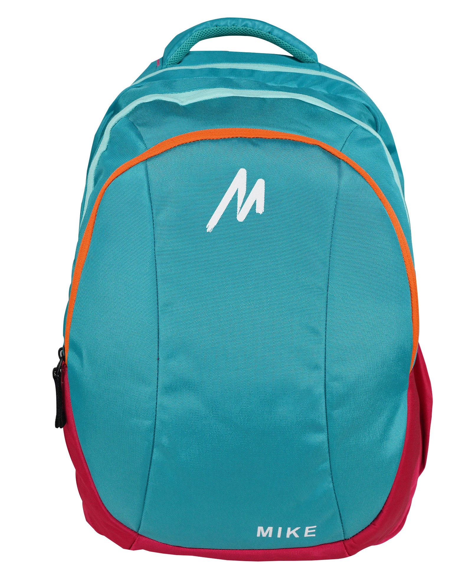 Mike Bags Bounce Laptop Backpack Aqua Blue & Pink - Height 18 Inches-picture-30