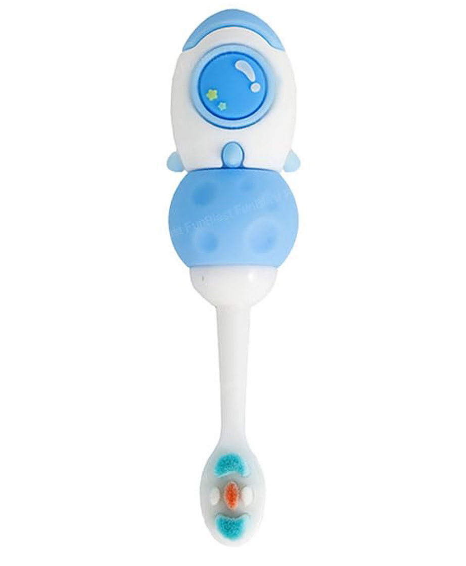 FunBlast Space Astronaut Design Toothbrush for Kids Blue-image-22
