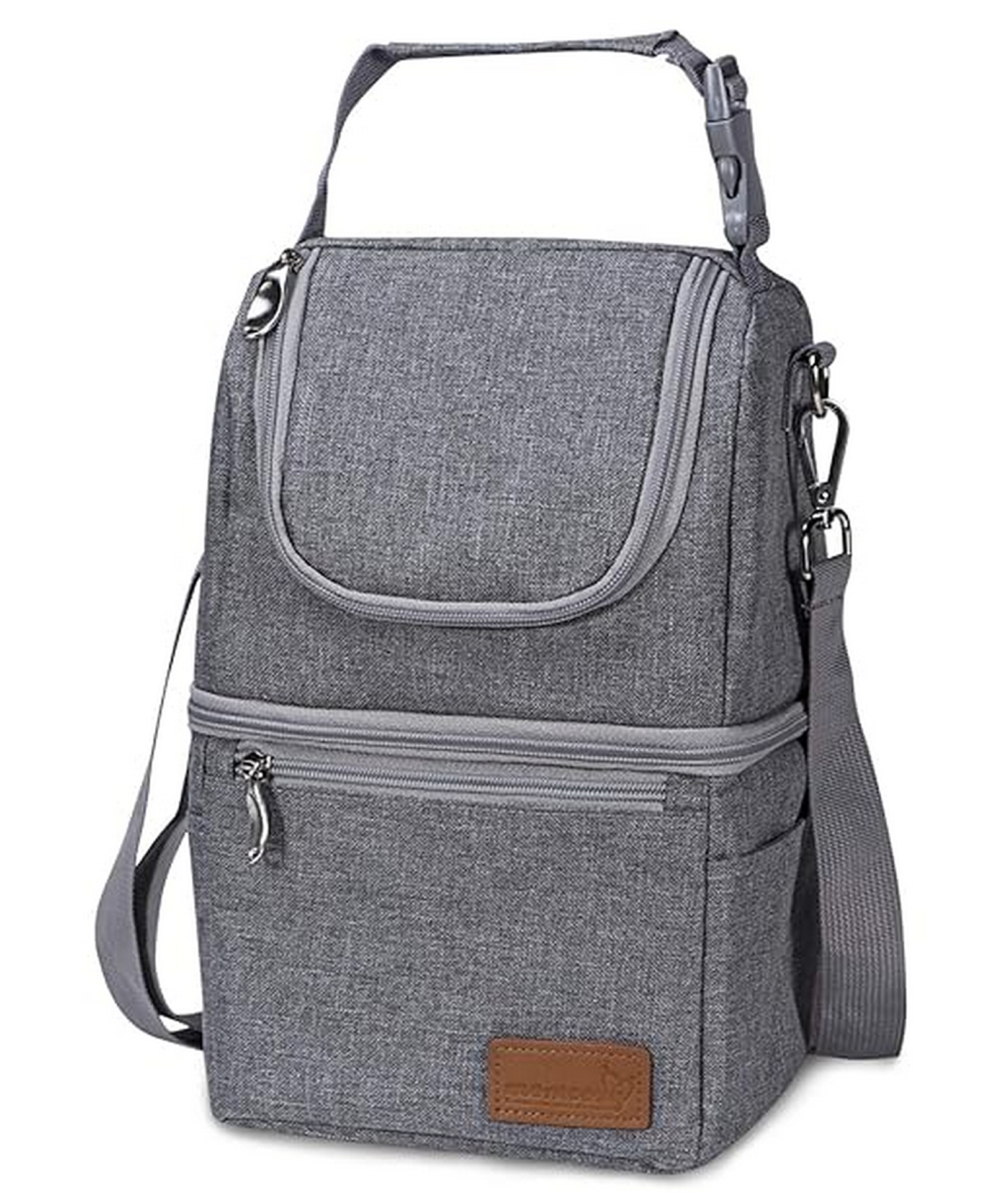 Momcozy Milk Bags Multi-Function Breastmilk Cooler Bag Grey-picture-13