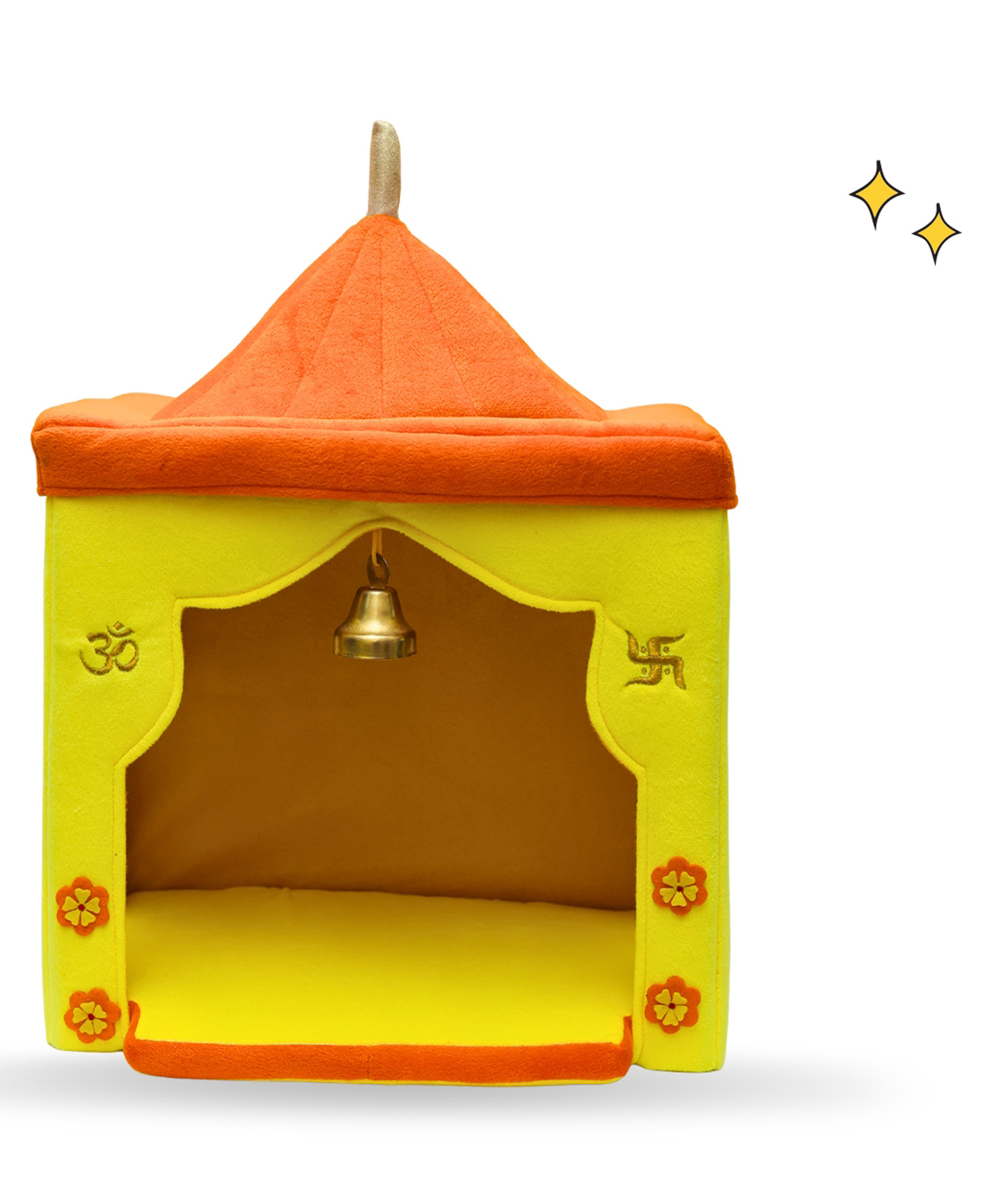 Panda's Box Plush Mandir for Kids (Foldable & DIY - Height 51 cm-image-36