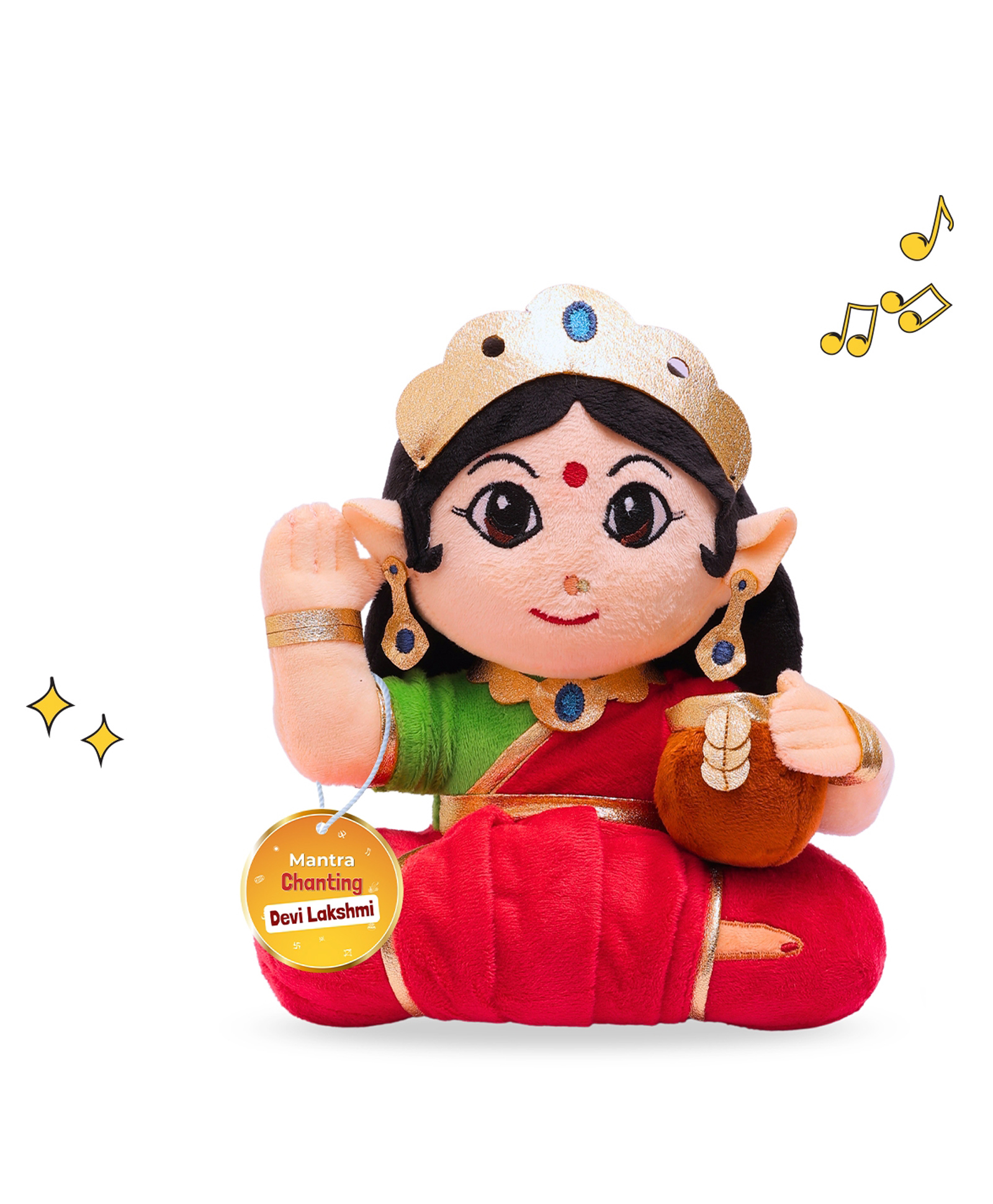 Panda's Box Mantra Chanting Devi Lakshmi (Small - Height 22 cm)-picture-23