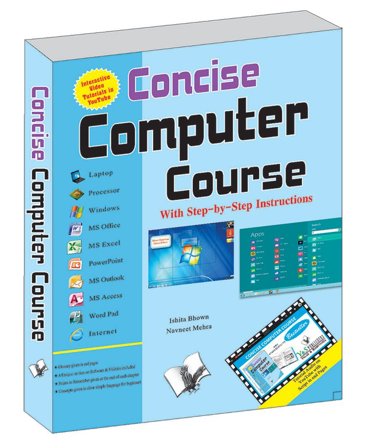 v&s publishers Concise Computer Course With Youtube AV By Ishita Bhown - English-picture-21