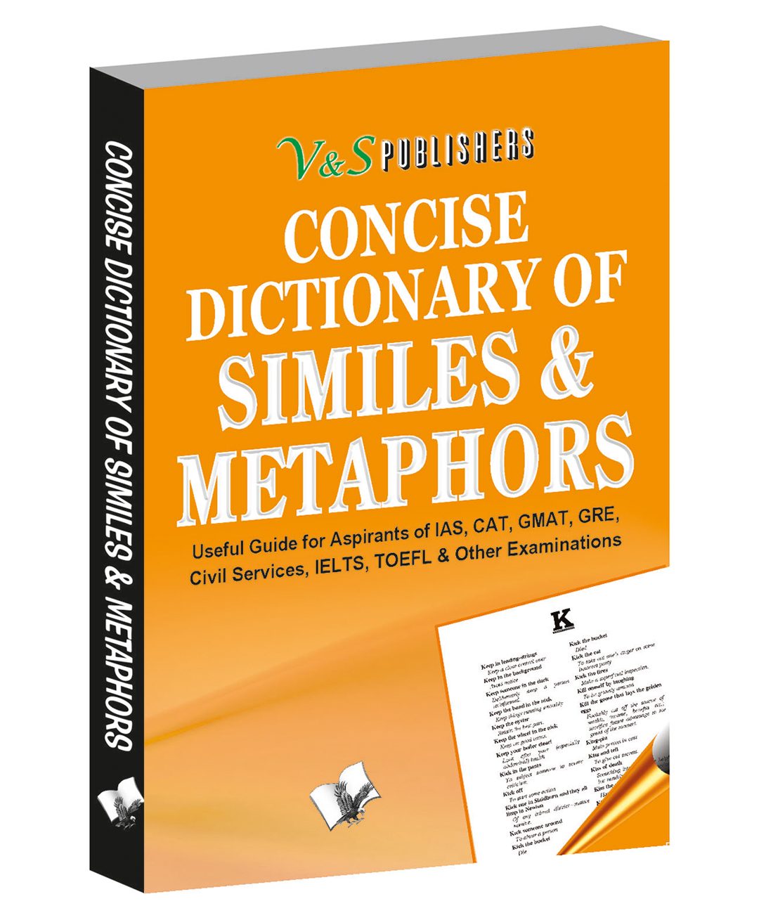 Concise Dictionary Of Metaphors And Similies Pocket Size By Tanvir Khan - English-image-2