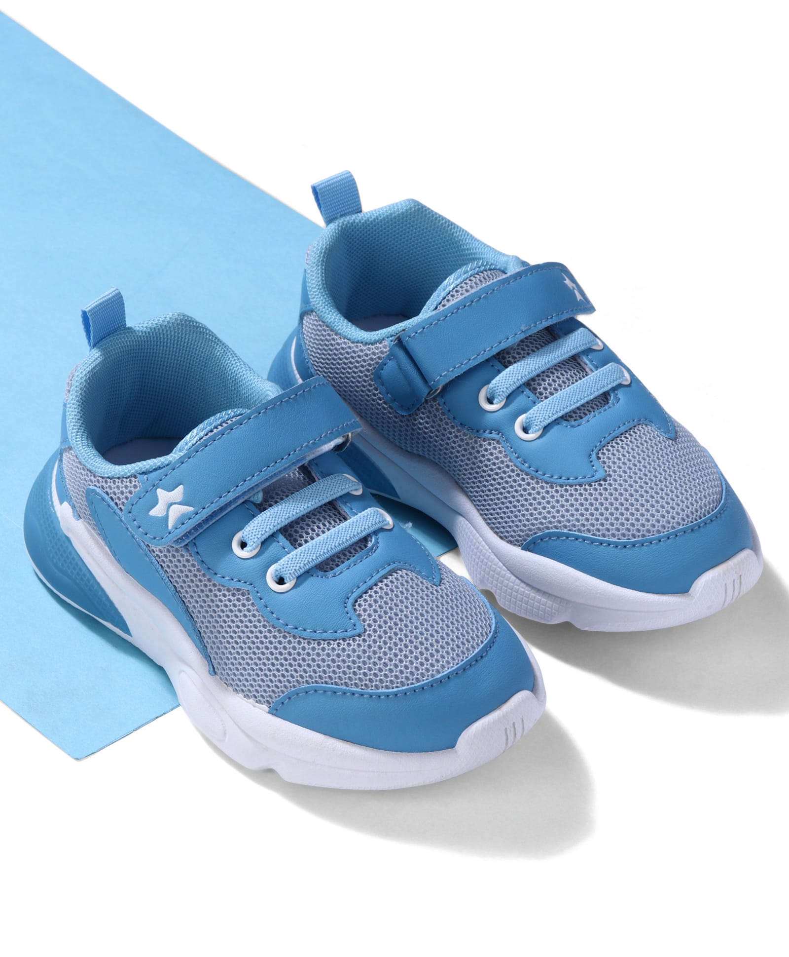 Cute Walk by Babyhug Sneaker Shoes With Velcro Closure - Blue