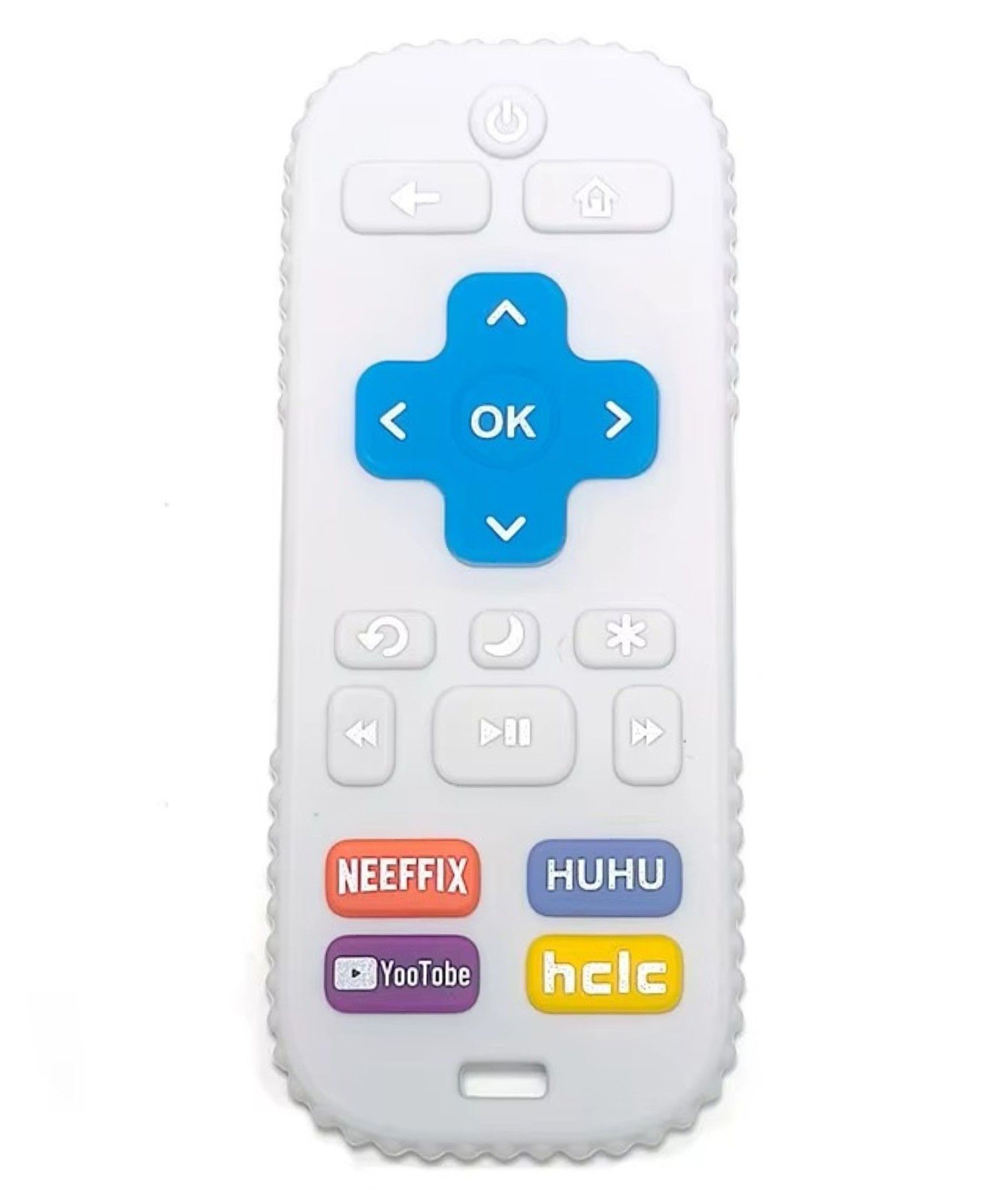 Luvlittle Silicone Remote Teether Toy For Babies- Grey-picture-16