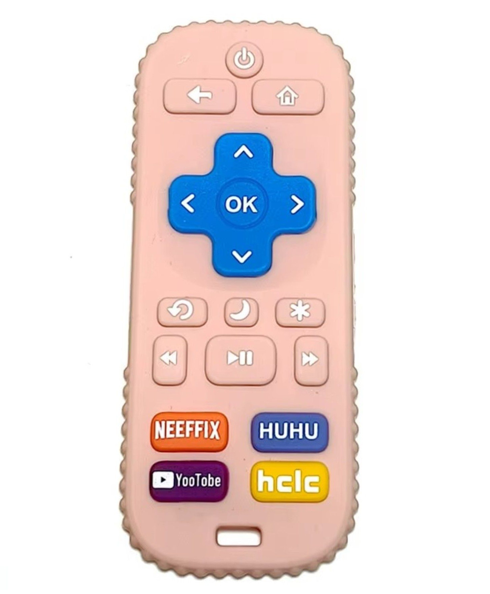 Luvlittle Silicone Remote Teether Toy For Babies- Pink-picture-21