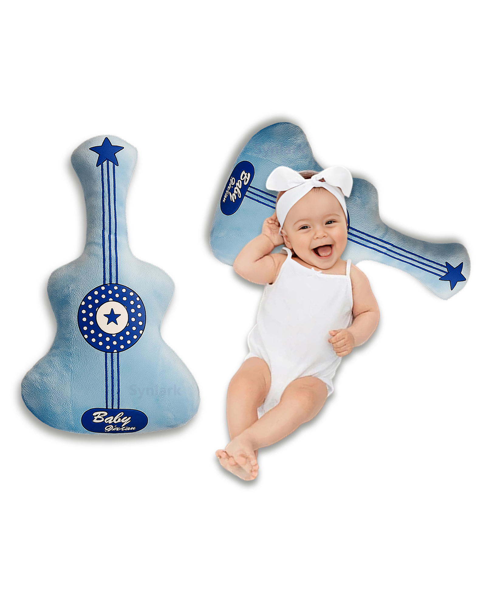Synlark Baby Soft Guitar Plush Toy Pillow & Decorative Cushion Pillow Gift for Babies-picture-22