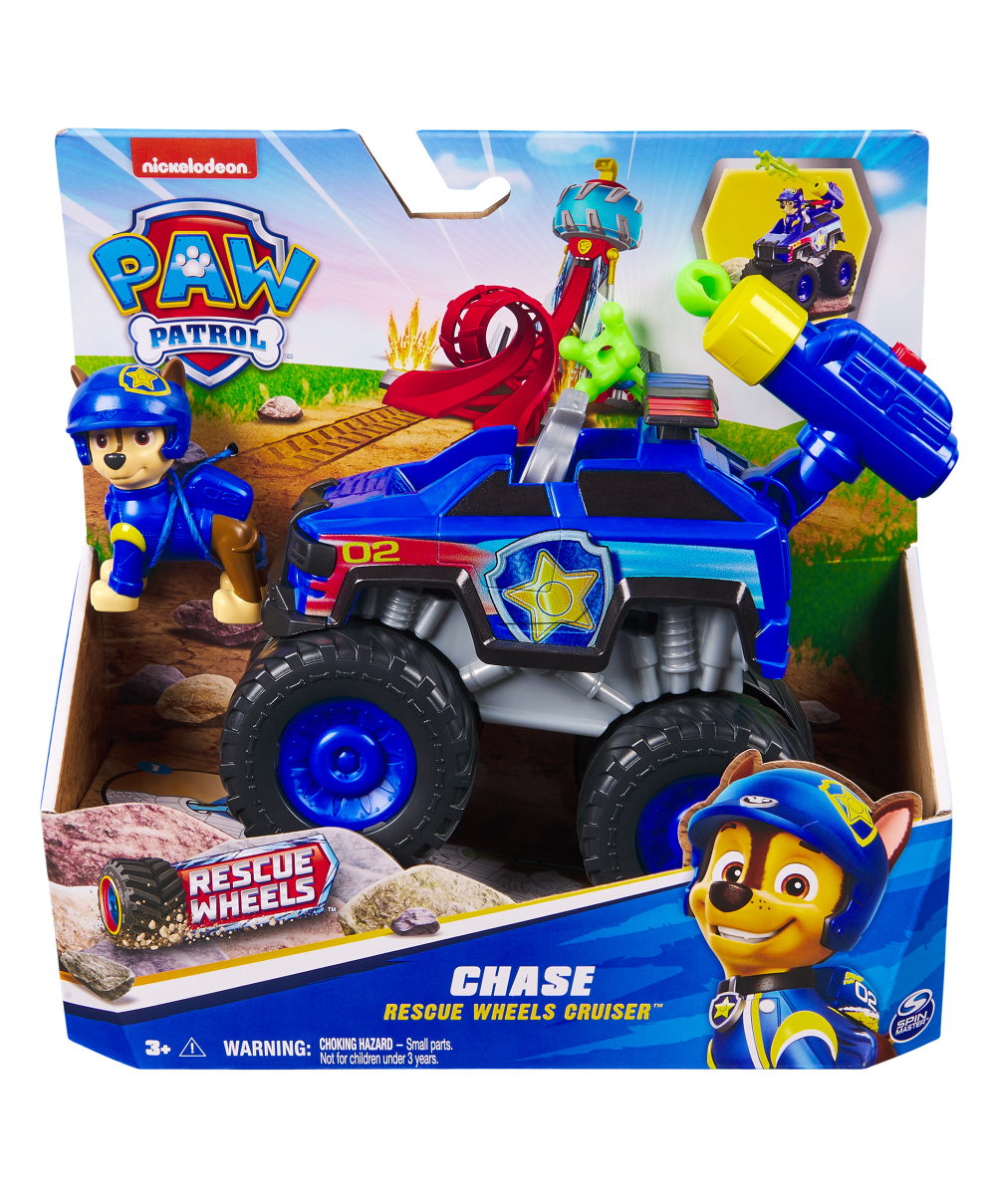 Paw Patrol Free Wheels Chase Rescue Collectable Action Toy Car - Blue-image-30