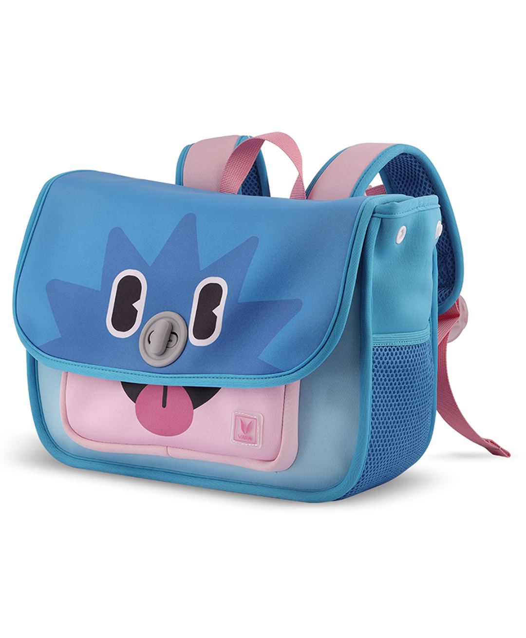 VAYA LY'L-CHAMP Kids Backpack for Boys & GirlsCompact & Comfortable Rectangular Shape Backpack fSchool Bag with Multiple Pockets, Blue Sky - Height 9 Inches-picture-23