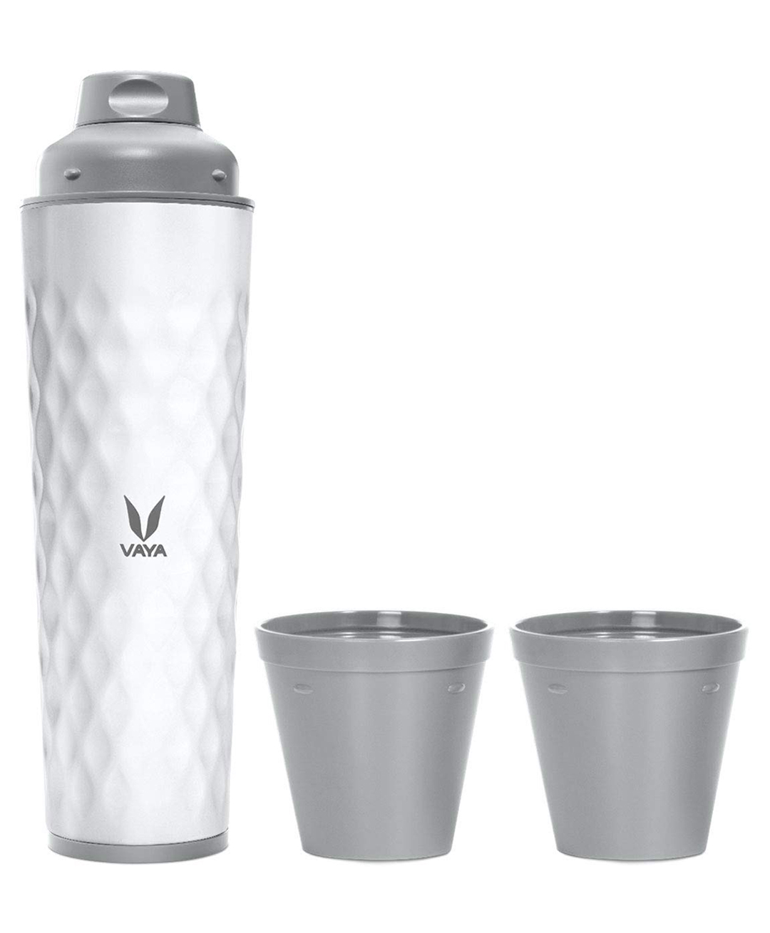 VAYA DRYNK Stainless Steel Water Bottle for Office, 525ml Vacuum Insulated Water Bottle with Gupler Lid, Hot and Cold Thermos Flask for Adults - White-image-33