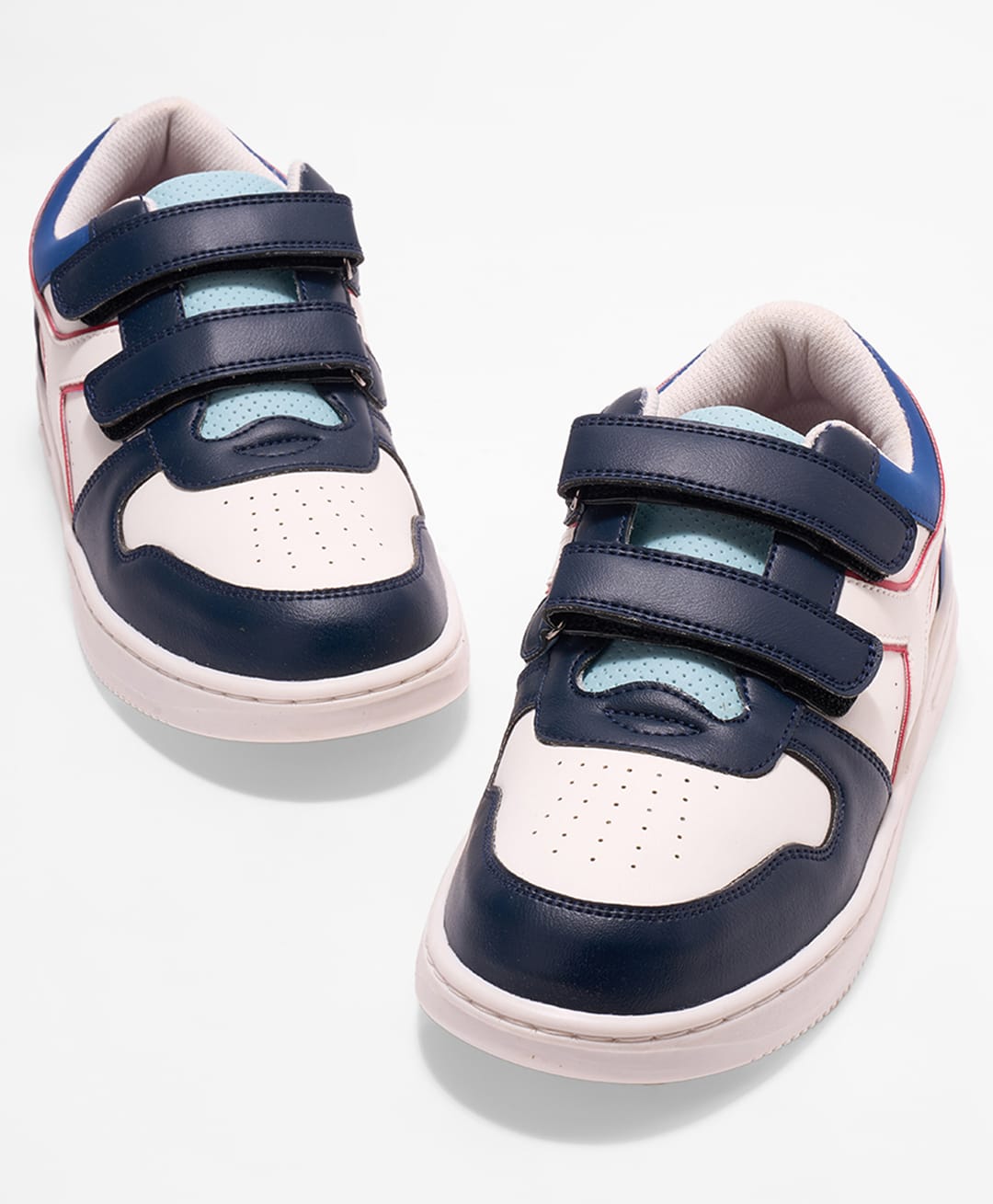Pantaloons Junior Colour Blocked Velcro Closure Shoes - Navy Blue-picture-16