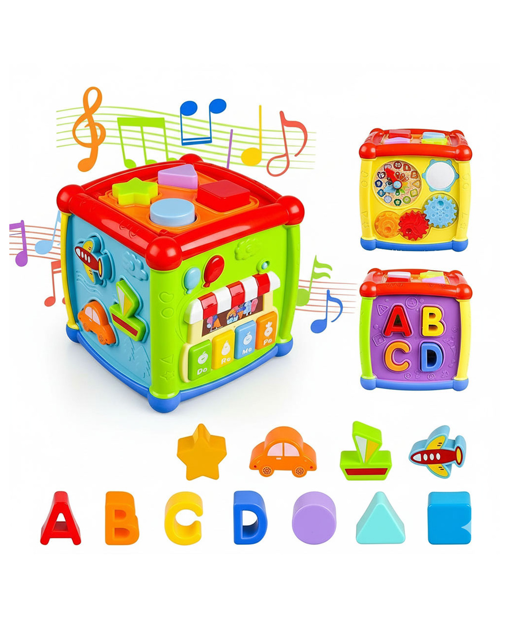 StarAndDaisy Baby Toddler Musical Activity Cube for Kids-image-24