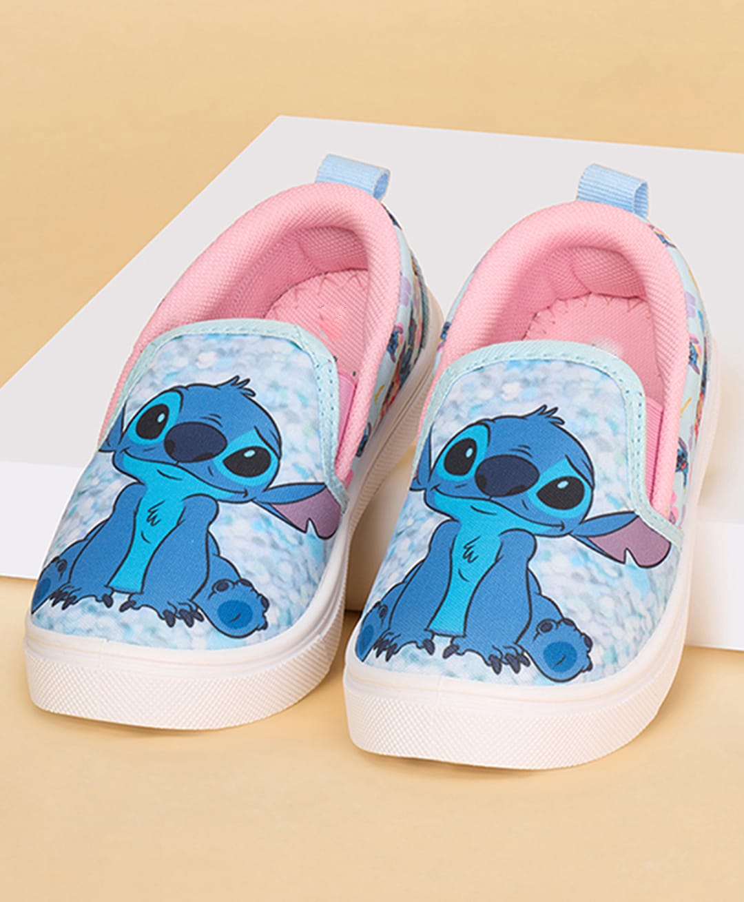 Pantaloons Junior Lilo & Stitch Featuring Characters Designed Shoes - Blue-picture-37