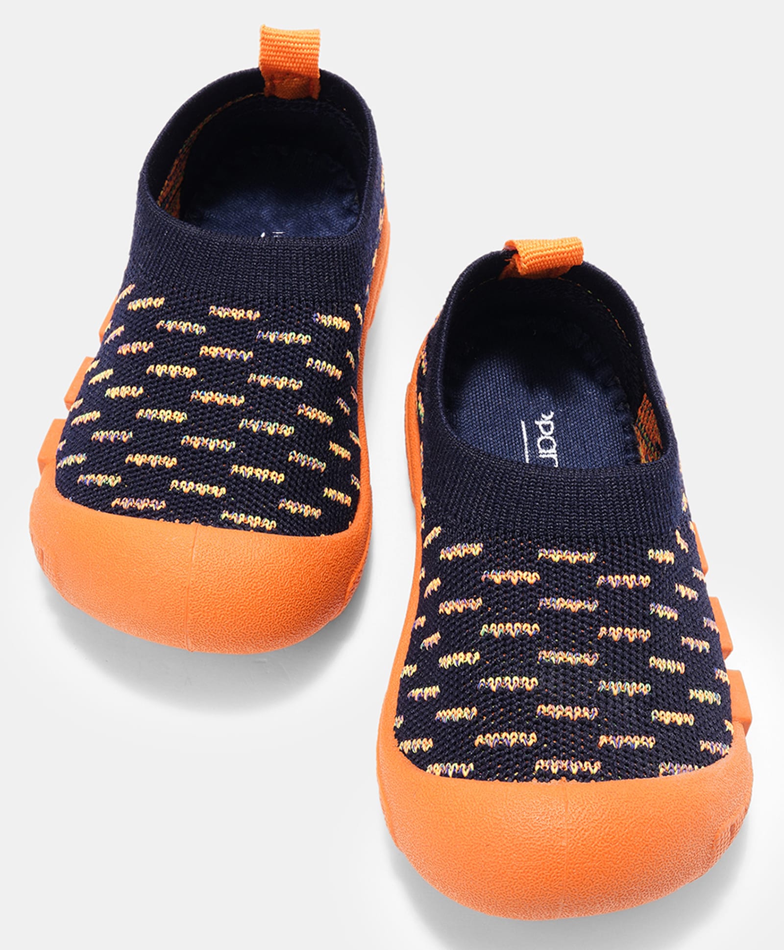 Pantaloons Baby Abstract Designed Slip On Shoes - Navy Blue-image-39