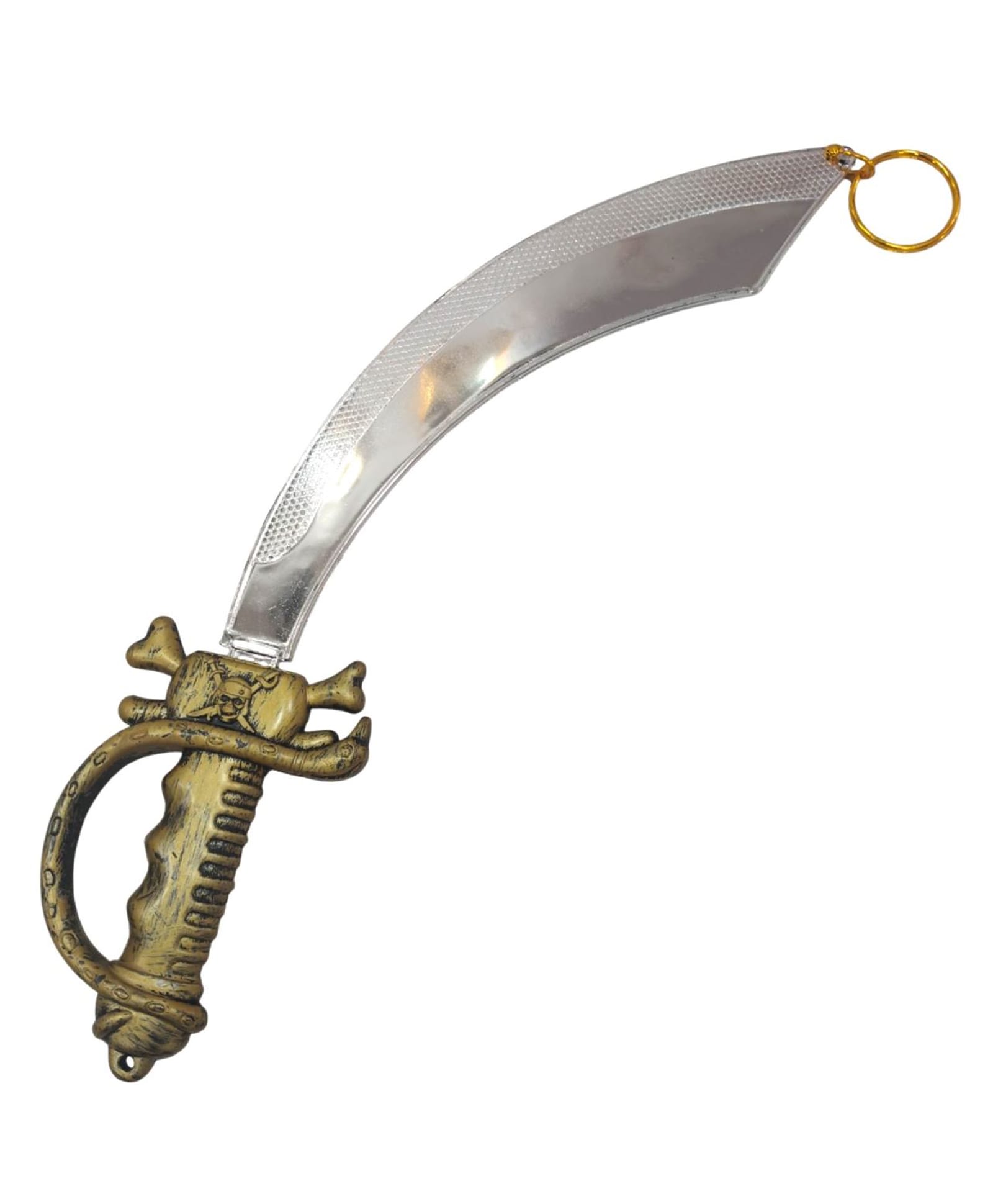 BookMyCostume Pirate Captain Sword Accessory - Silver & Black-image-33