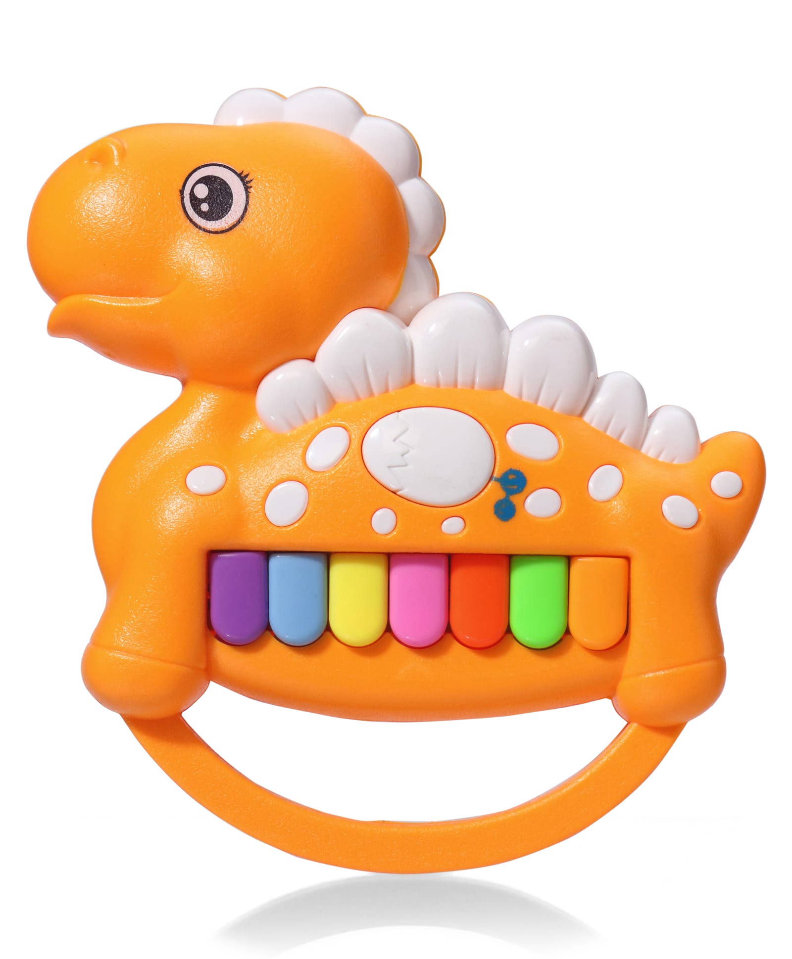 Babyhug Mini Dino Piano for Toddlers - Orange| Musical Instrument with Colorful Keys & Sound Effects| Early Development Toy| Sensory & Auditory Development| Gifting Option for 1+ years| BIS Certified-image-17