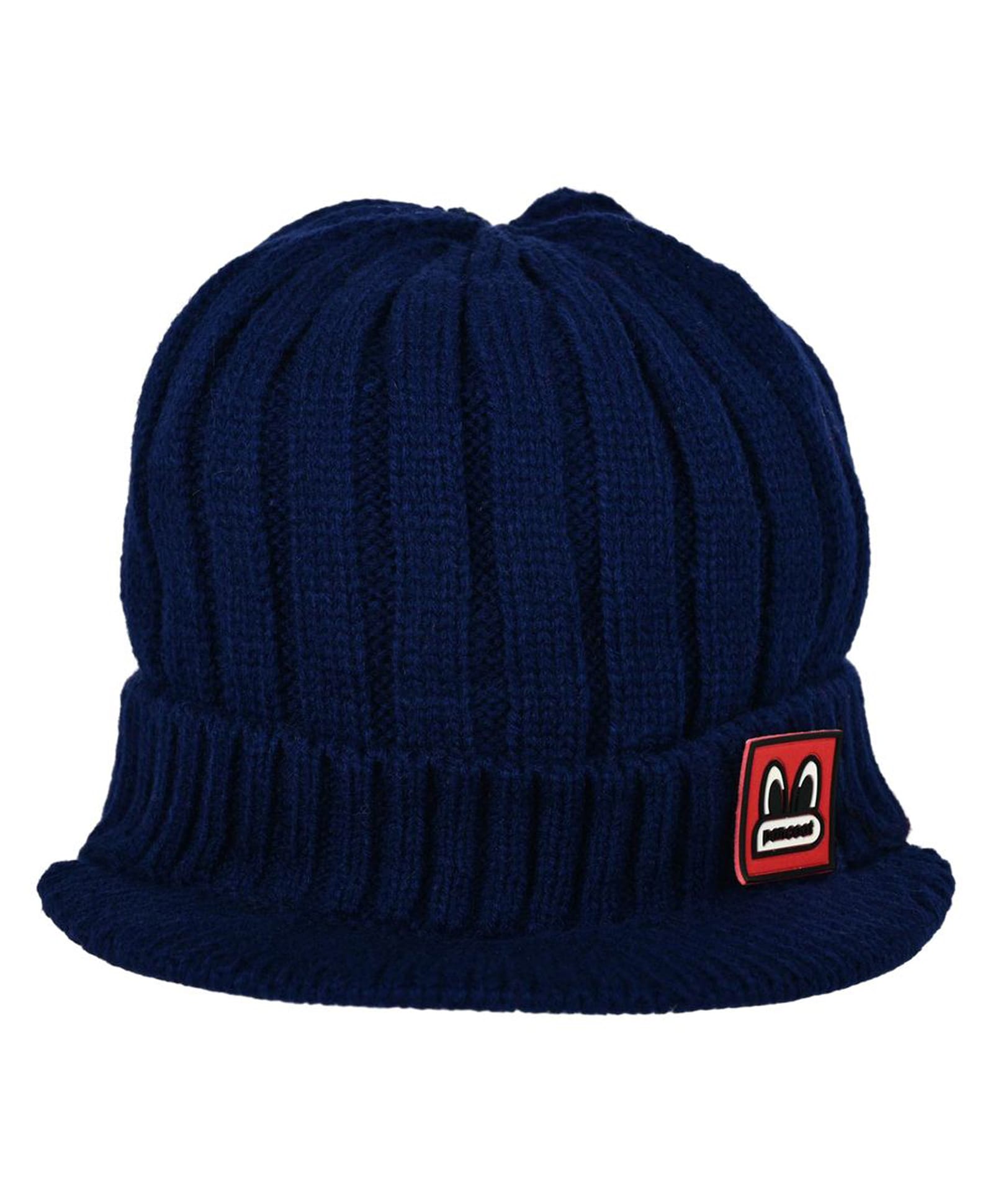 Kid-O-World Knit Solid Textured Cap - Navy Blue - Circumference 48-picture-14