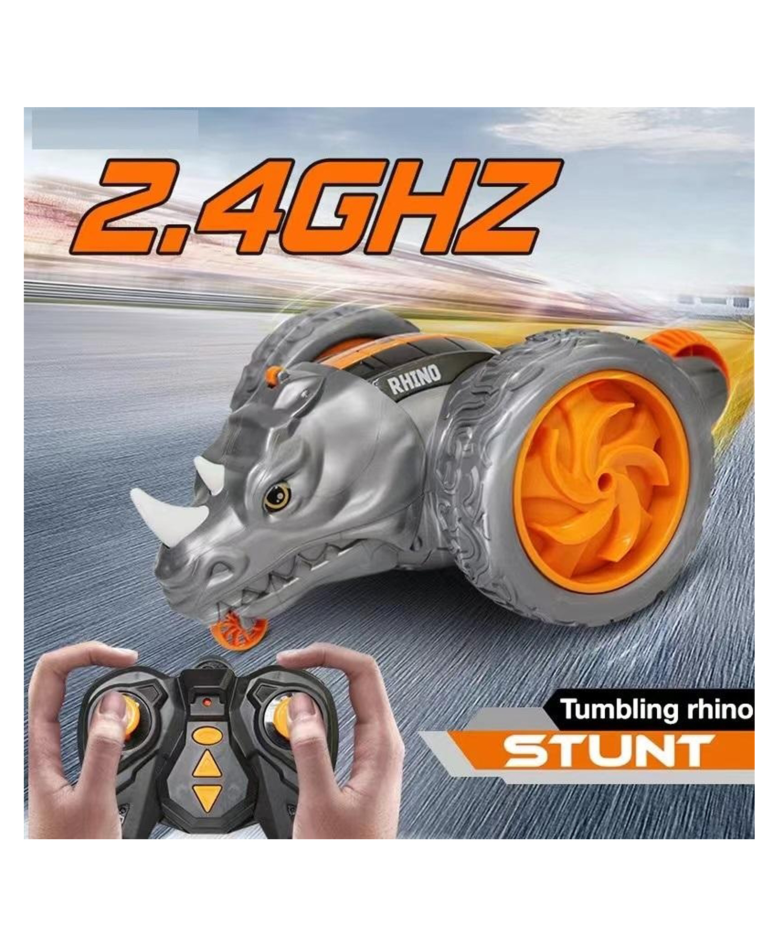 Sanjary Mini Rc Cars Reverse Walk 360 Degree Spins Standing Rotation Rc Stunt Car 2.4g Double Side Remote Control Drift Rhino Stunt Car for kids color design may vary-image-8