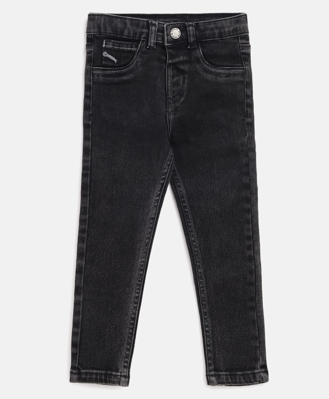Tales & Stories Denim Woven Mild Washed Jeans - Charcoal Grey-picture-41