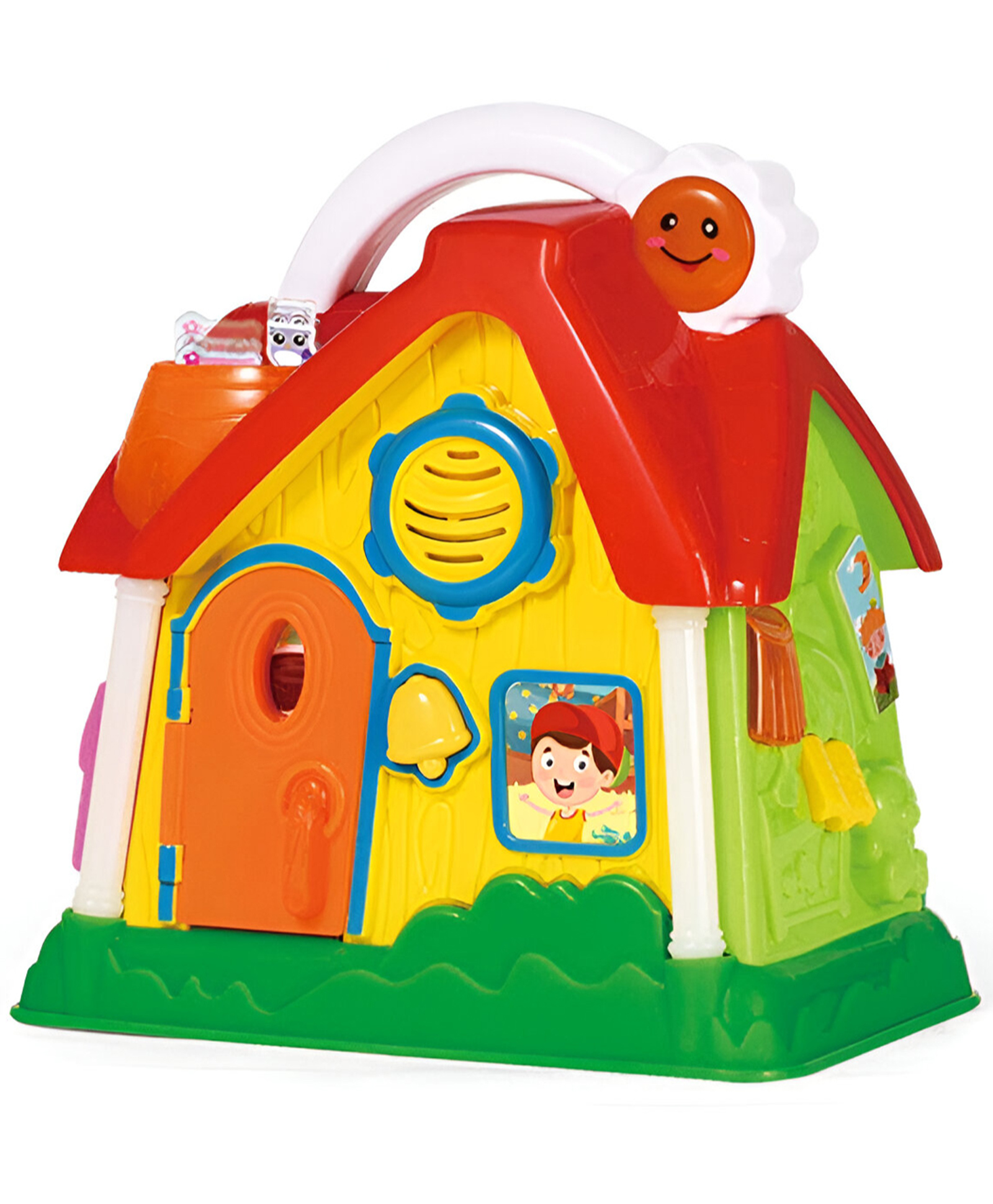 NEGOCIO Lighted up Baby Game Musical House Battery-operated Toys Kids - PACK OF 1 - COLOR MAY VARY-image-30