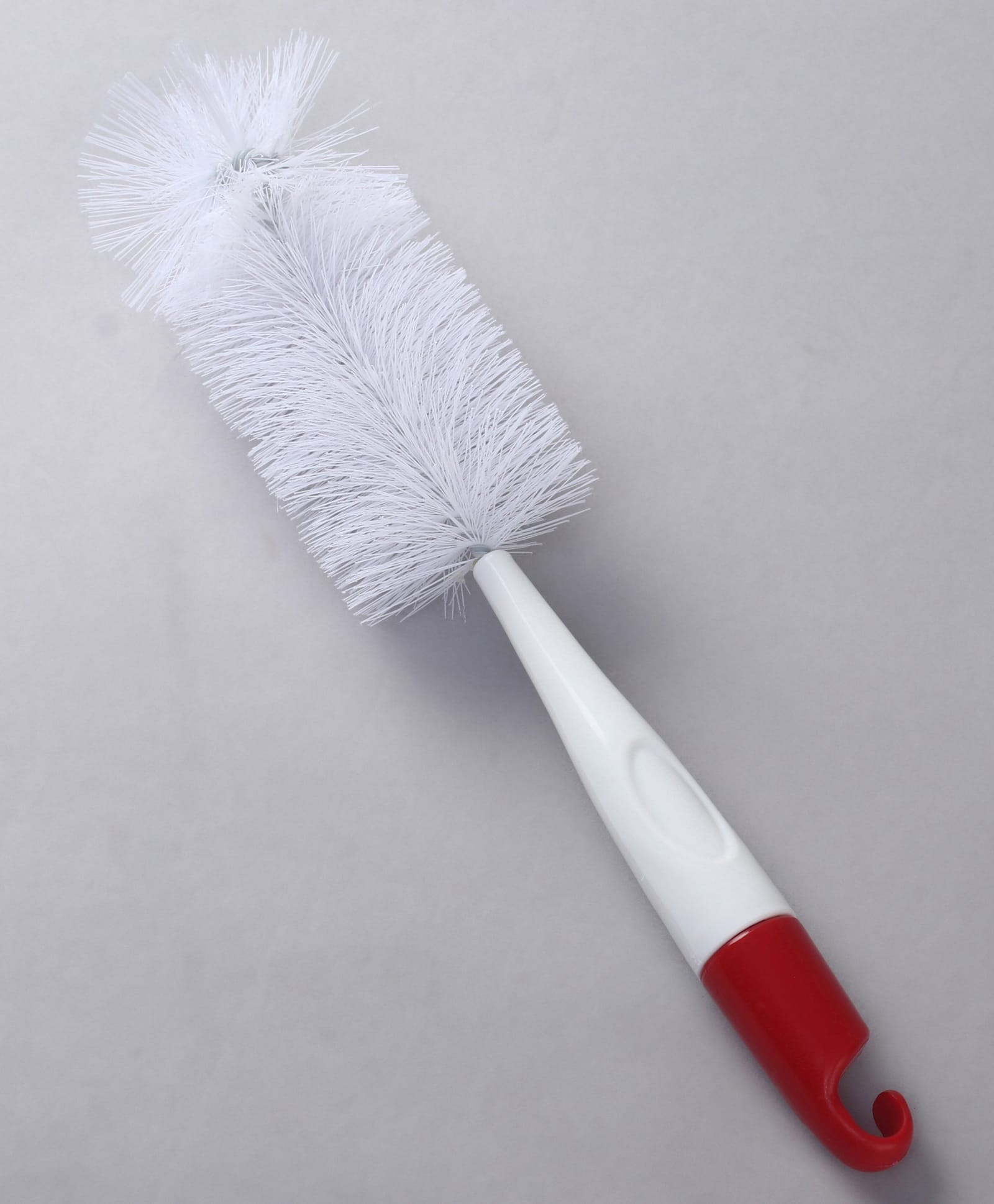 Multipurpose Bottle & Nipple Cleaning Brush Set - White & Red| BPA-Free| Durable Nylon Bristles| Deep Cleaning Design| Easy Grip Handle| Hygienic & Long-Lasting | Easy to Clean & Maintain-image-12