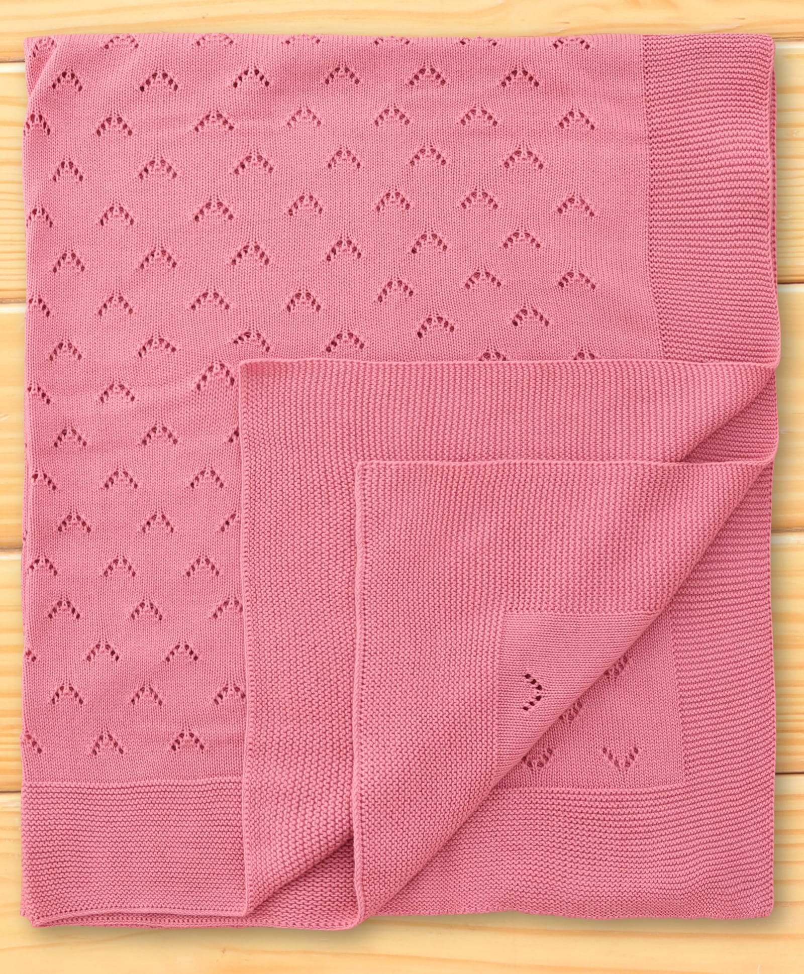I Bears Super Soft Cotton Blanket - Pink-image-42