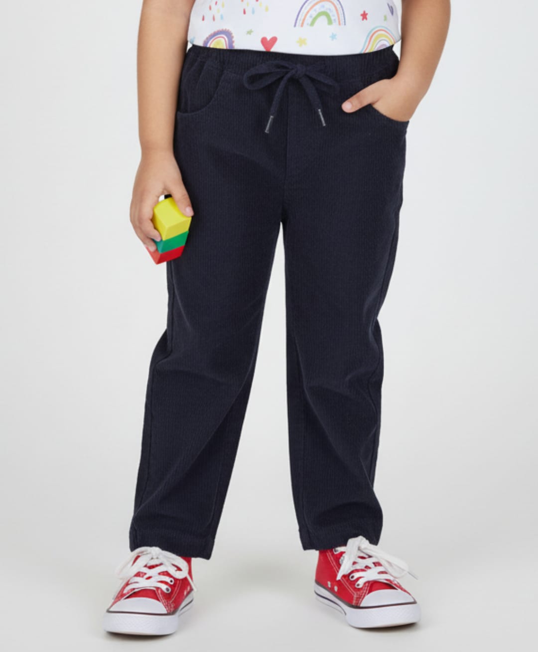 Pranava Organic Cotton Woven Solid Pant - Indigo Blue-picture-14