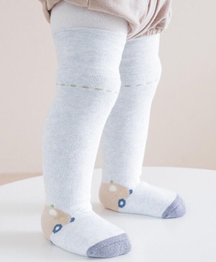 Kidofash Cotton Vehicle Printed Socks - Light Blue-image-33