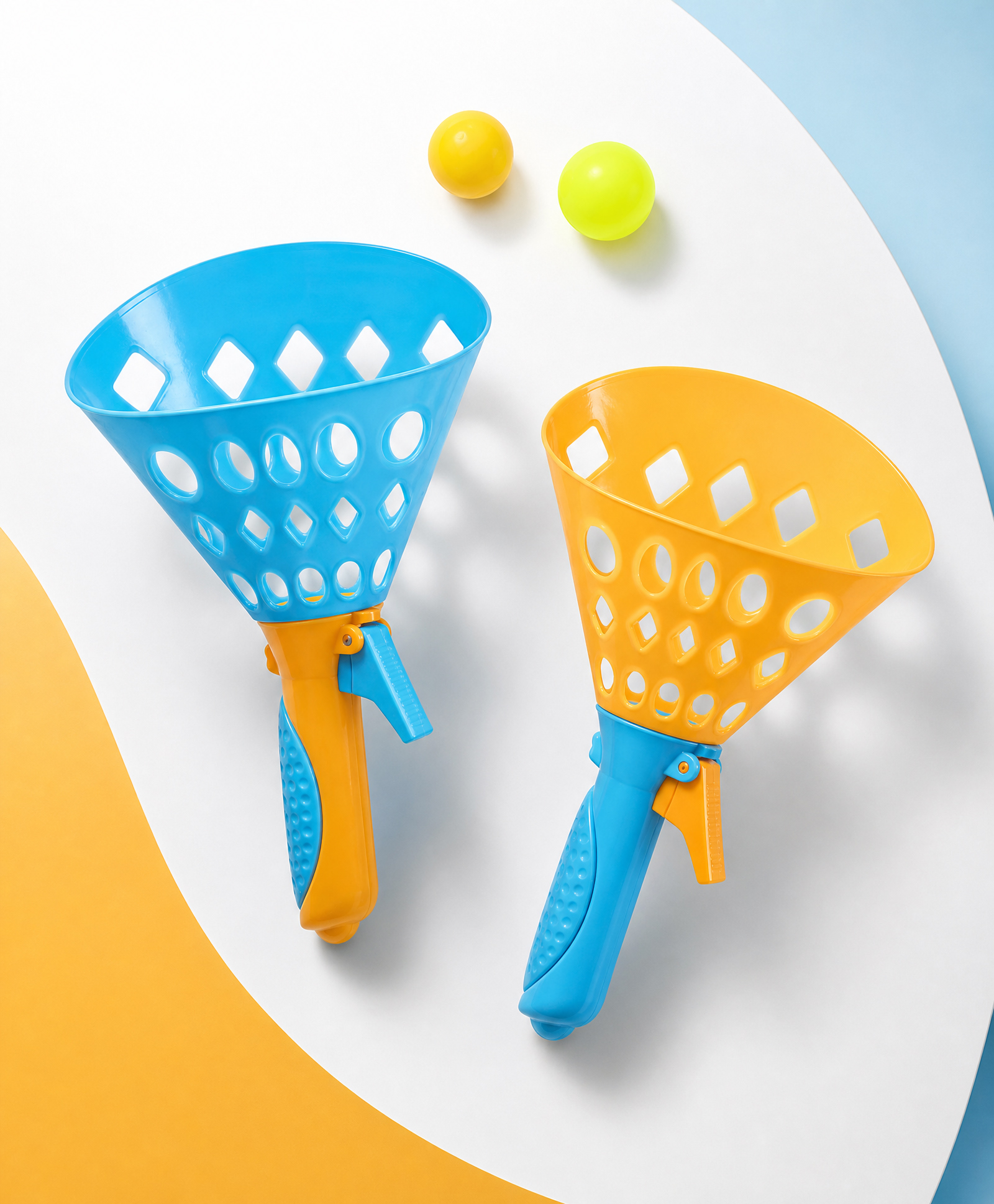 Play Nation Click and Catch Twin Ball Game Indoor Outdoor Toy Set Pop & Catch Ball Play Fun for Kids Physical Activity Gift for Boys & Girls Hand-eye Coordination Improves Concentration-image-30