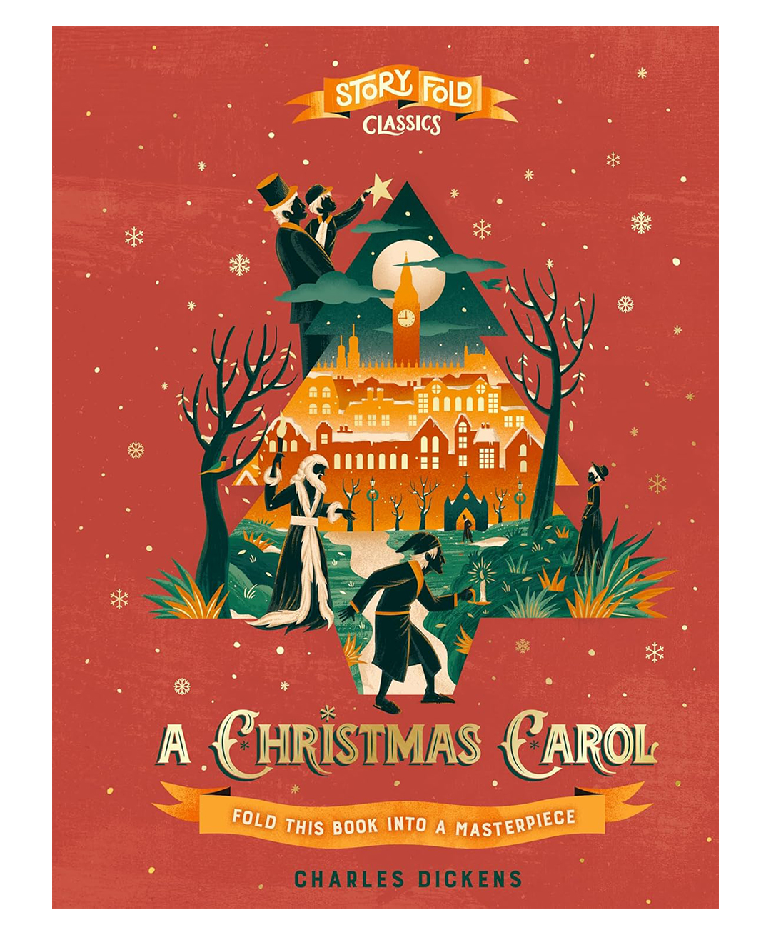 Story Fold Classics: a Christmas Carol Picture Books - English-image-6