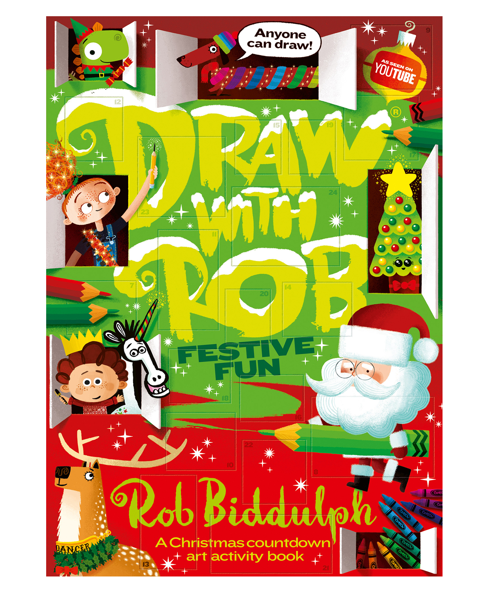 harper collins Draw With Rob: Festive Fun Picture Books - English-picture-27